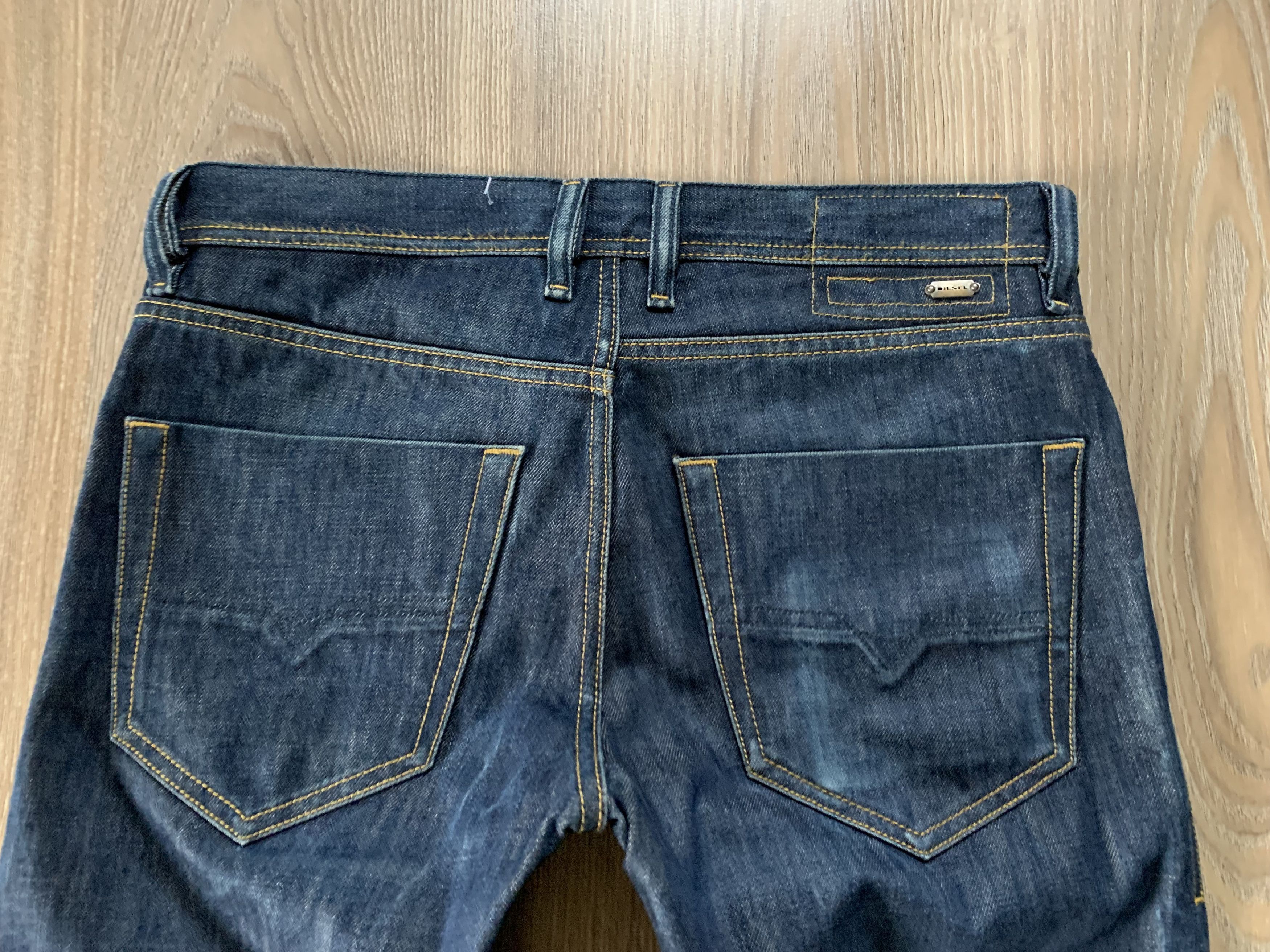 Diesel × Vintage Diesel Turbo Tepphar Slim Carrot Jeans Size US 30 / EU 46 - 7 Thumbnail