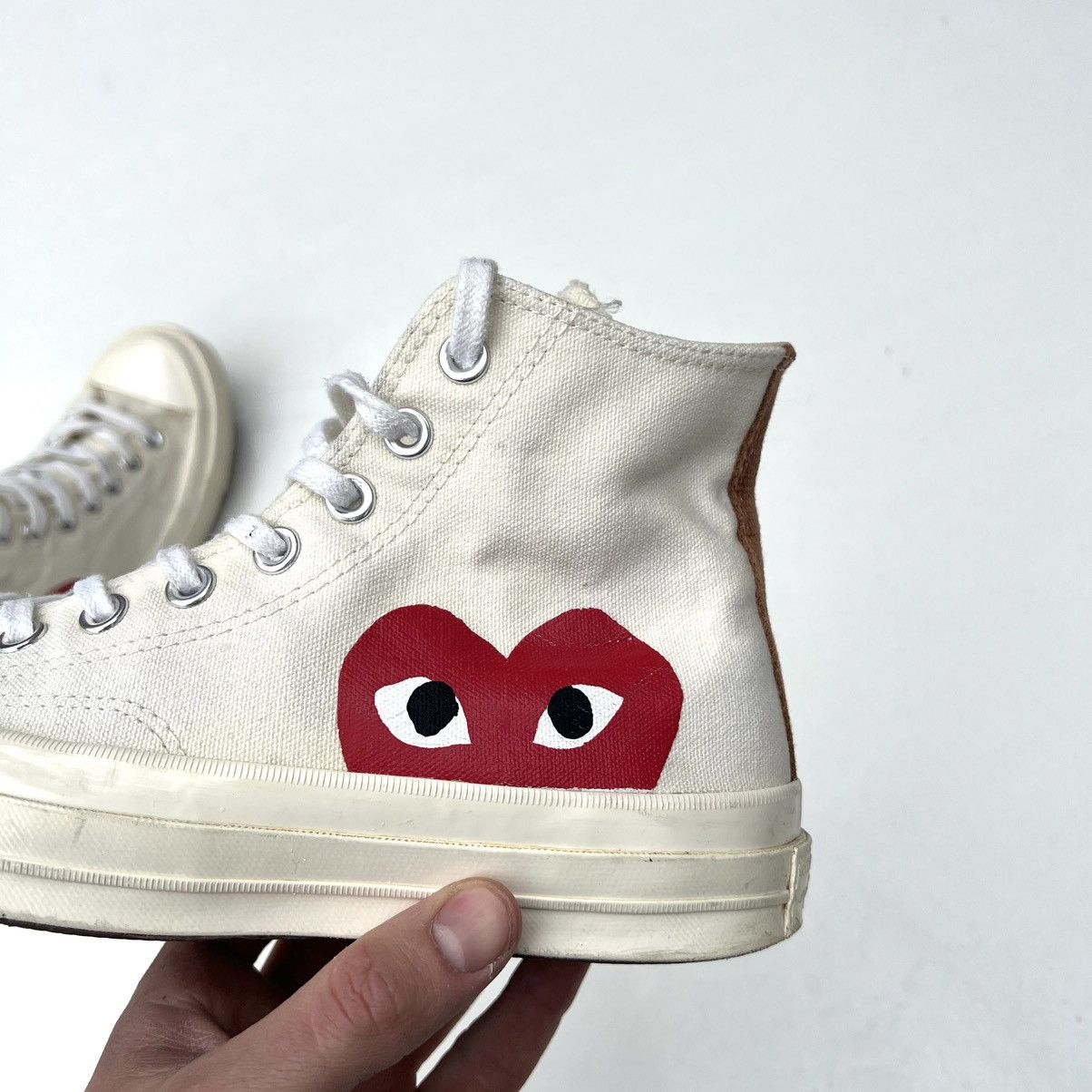 Comme des Garcons PLAY × Converse Converse Comme des Garcons Play shoes Size US 7 / EU 40 - 9 Thumbnail