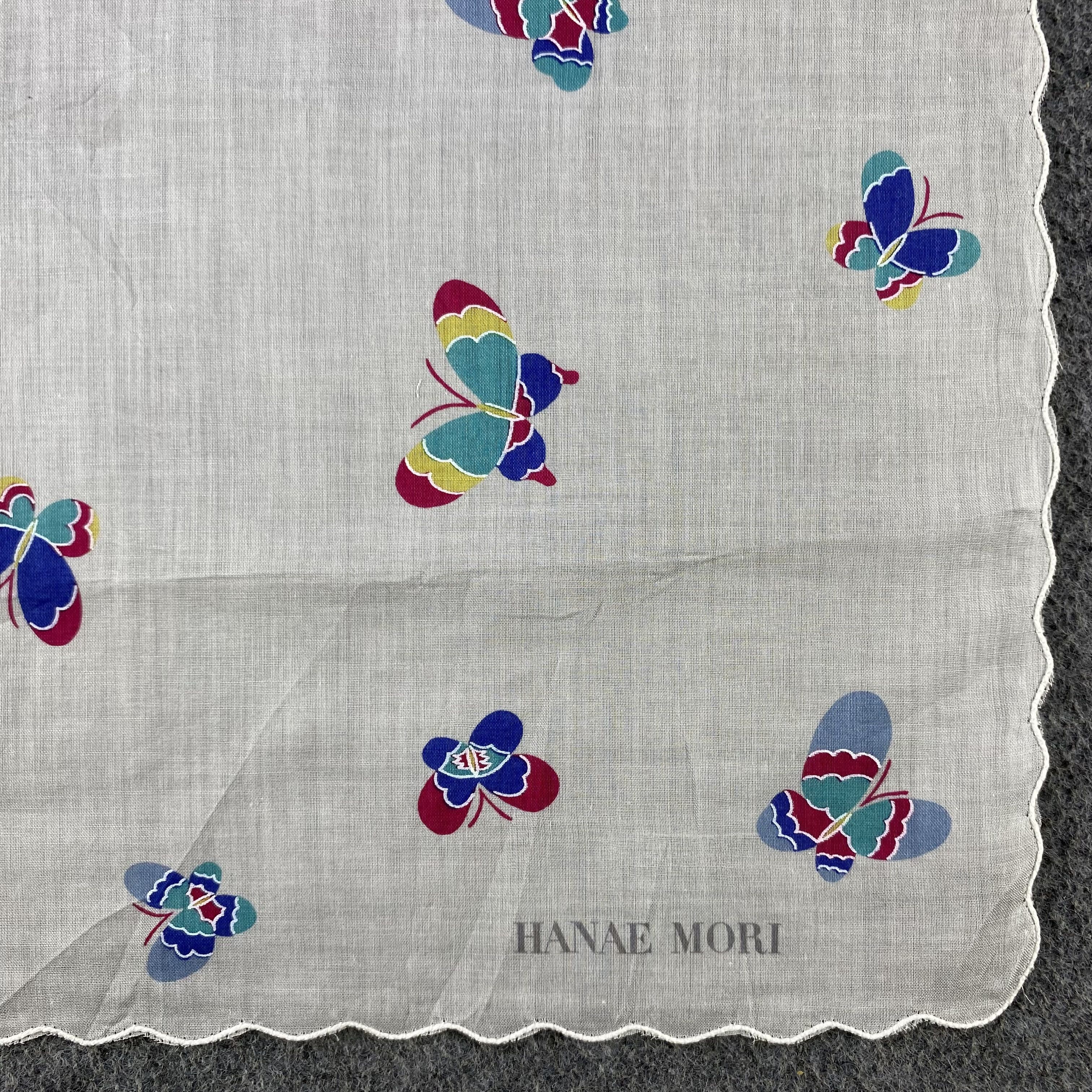 Hanae Mori Hanae Mori Handkerchief/Neckerchief/Bandana HC661 Size ONE SIZE - 3 Thumbnail