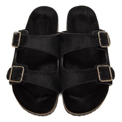 Saint Laurent Paris o1bcso1str0724 Jimmy Sandals in Black Size US 12 / EU 45 - 4 Thumbnail