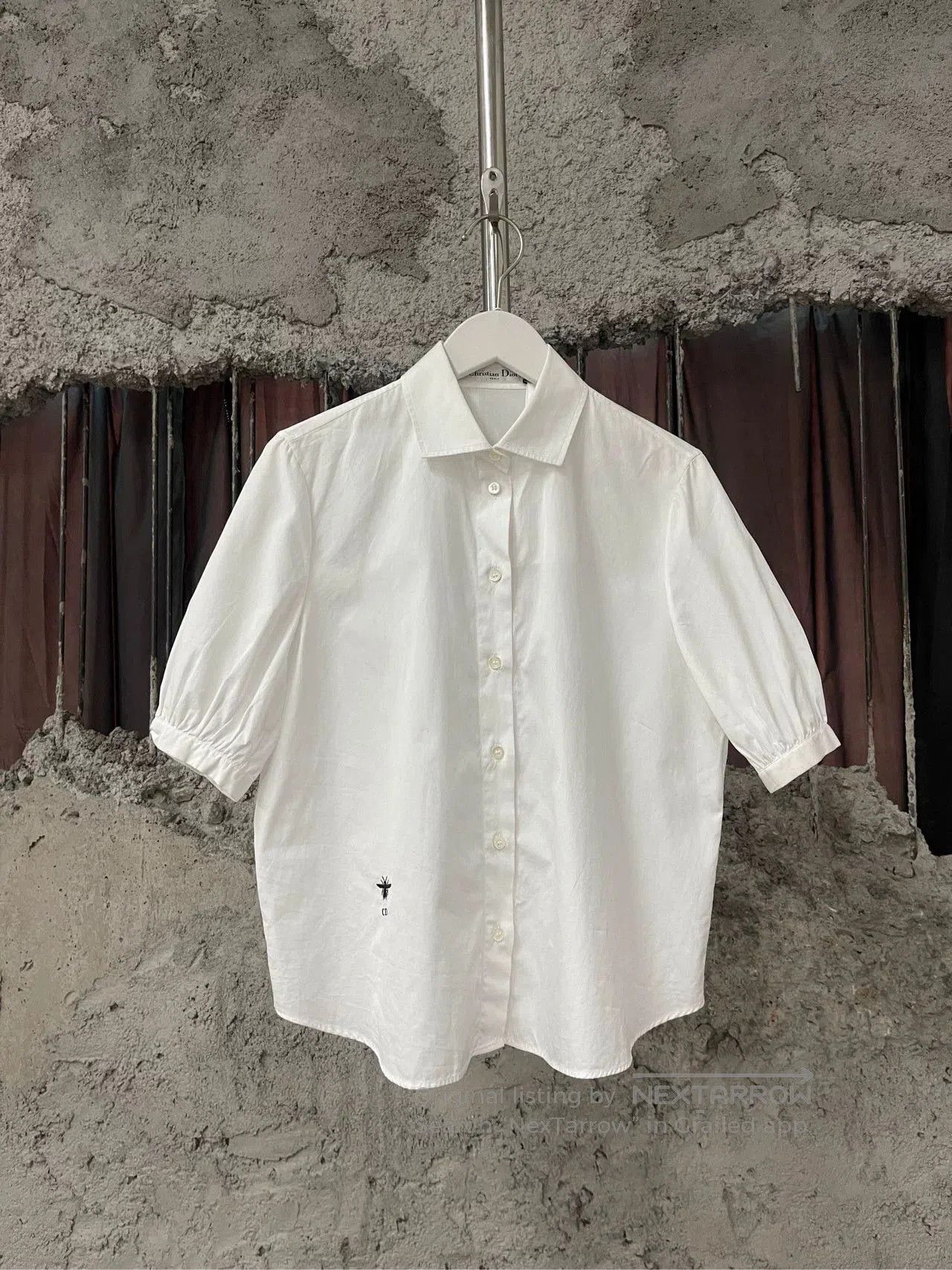 Dior dior short sleeve bee shirt size 34. Size US XS / EU 42 / 0 - 1 Thumbnail