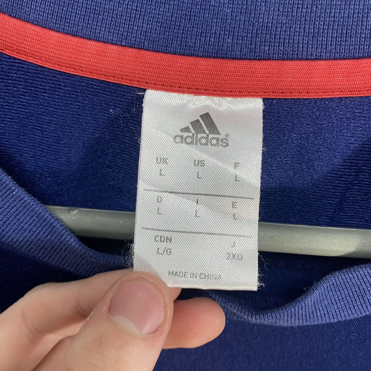 Adidas Adidas Manchester United Long sleeve Training jersey Size US L / EU 52-54 / 3 - 6 Thumbnail