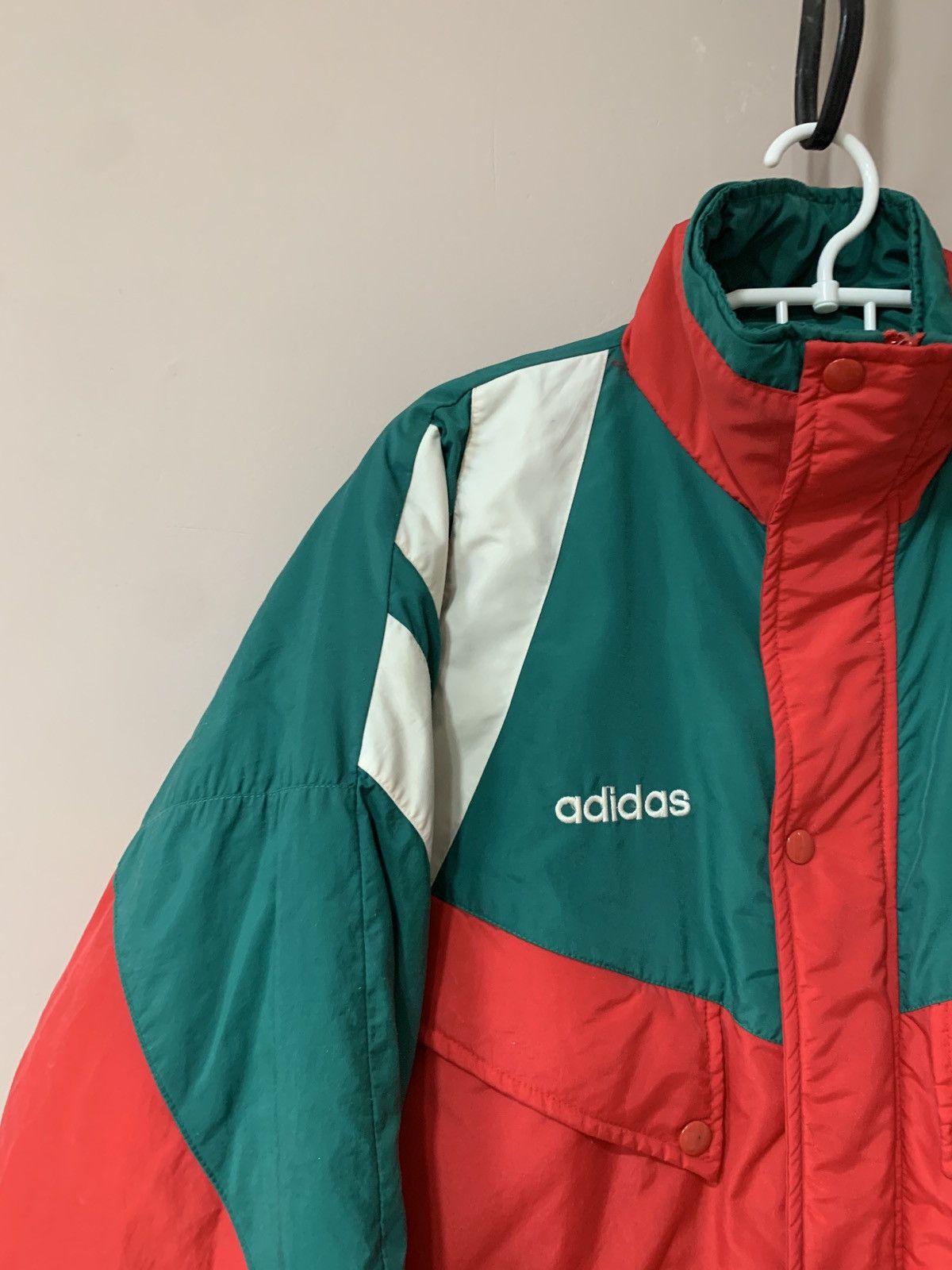 Vintage Vintage 90s Liverpool Style Football Parka Jacket Adidas M Size US M / EU 48-50 / 2 - 3 Thumbnail