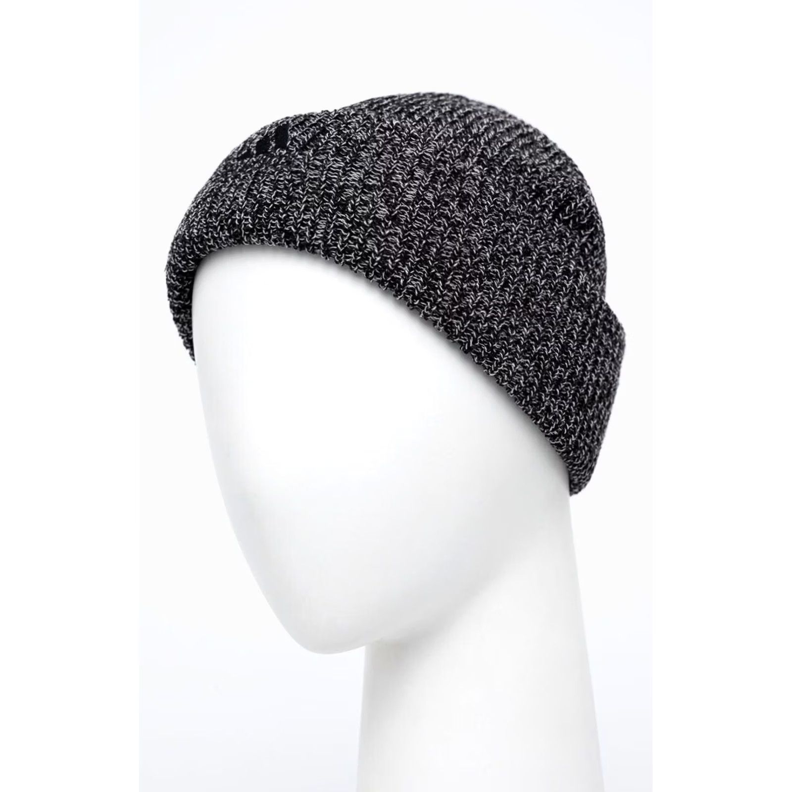 Adidas Adidas Beanie Hat One Size MELANGE WOOLIE 2022 Black & Gray Unisex Adults Knit Woolie Beanie Size ONE SIZE - 2 Thumbnail