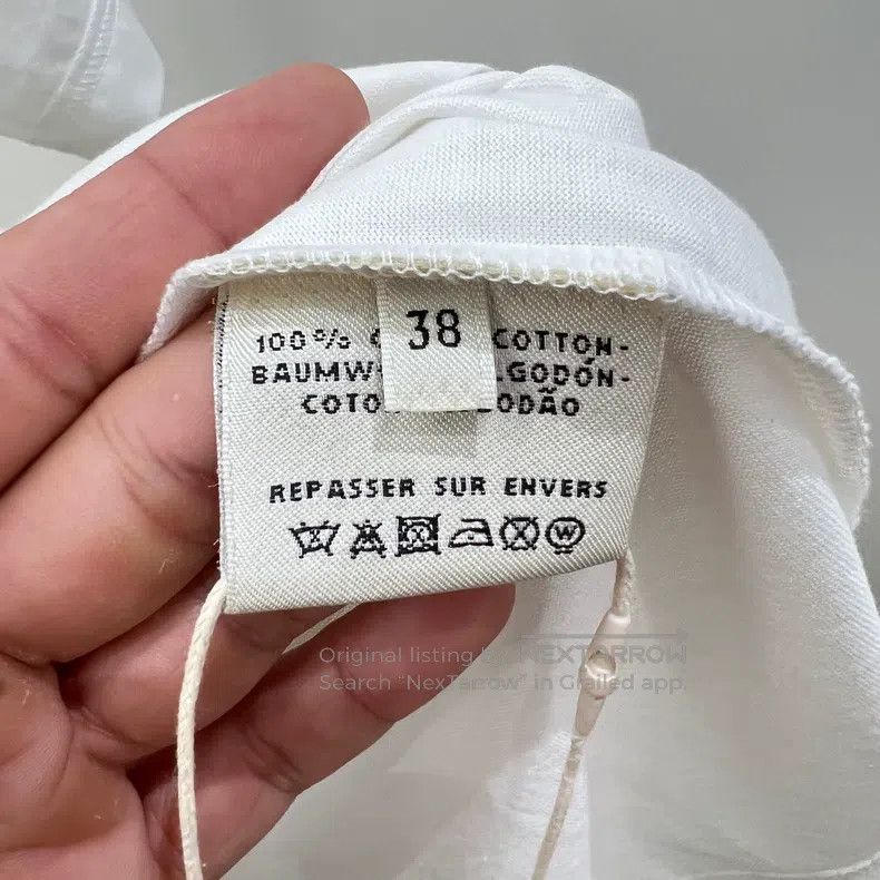 Hermes Hermes Letter Printed Pattern Round Neck Short Sleeve Size XS / US 0-2 / IT 36-38 - 4 Thumbnail