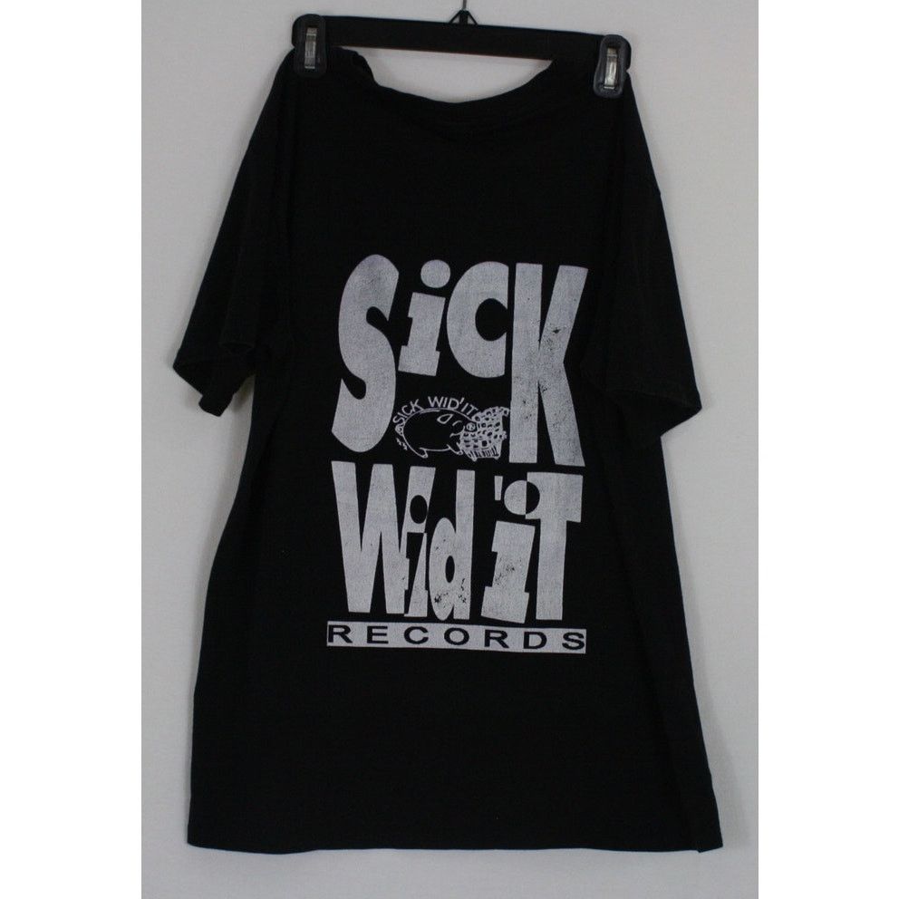 Gildan × Rap Tees E-40 The Mail Man Shirt Sick Wid It Records Rap Tee Black L Size US L / EU 52-54 / 3 - 2 Thumbnail