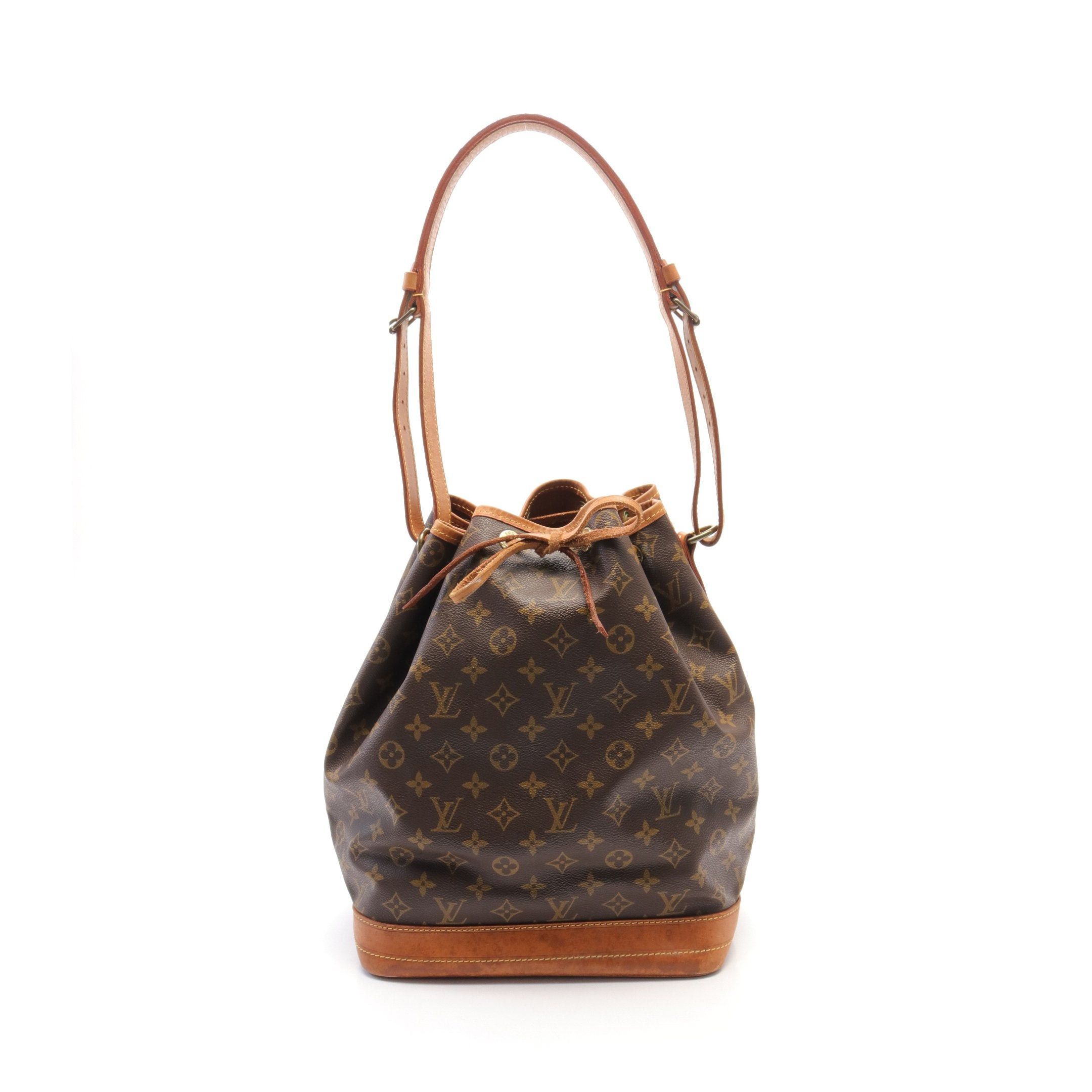 Louis Vuitton Louis Vuitton Noe Monogram Shoulder Bag Leather Brown Size ONE SIZE - 1 Thumbnail