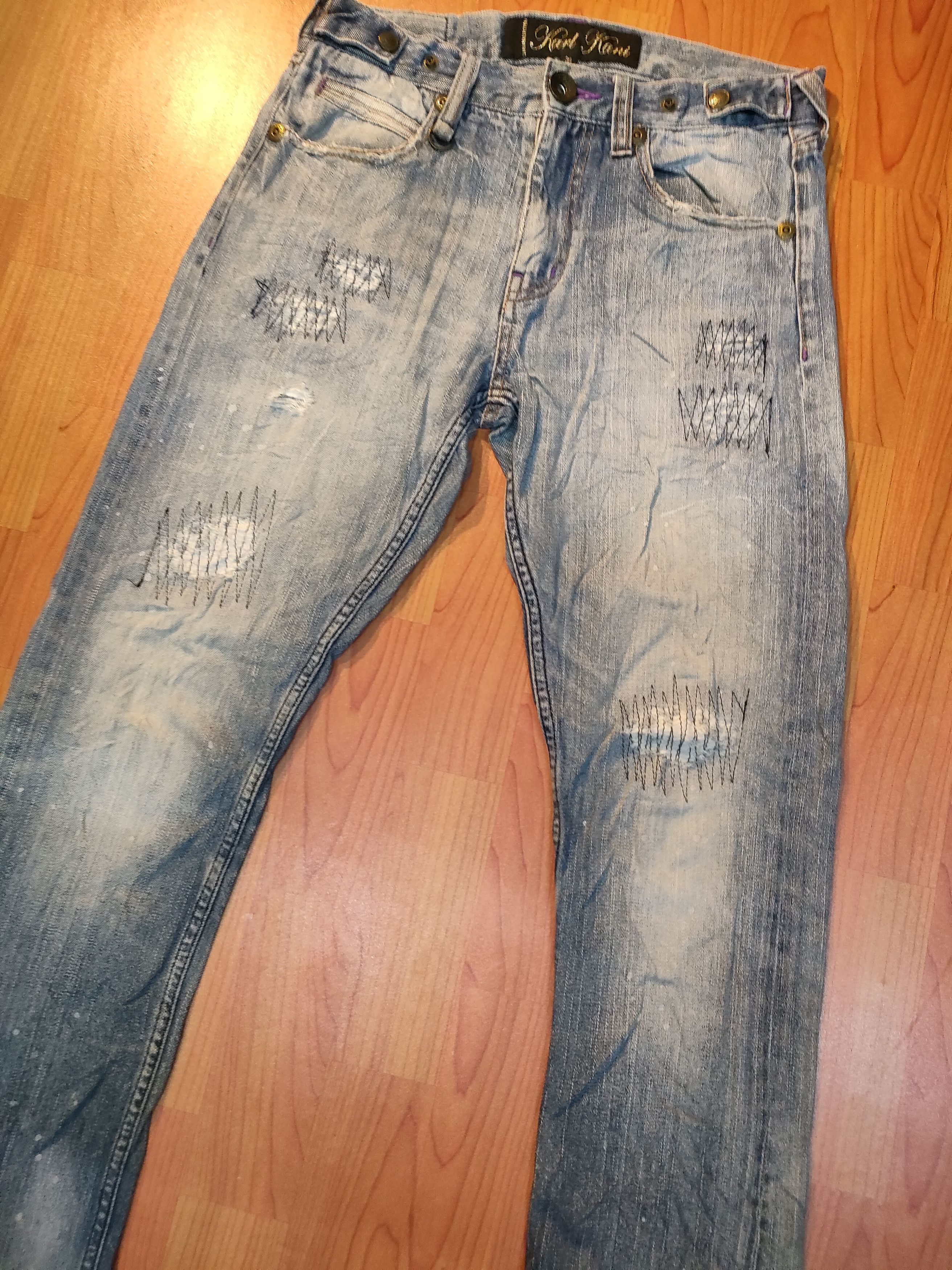 Karl Kani Karl Kani Distressed Jeans Size US 30 / EU 46 - 7 Thumbnail