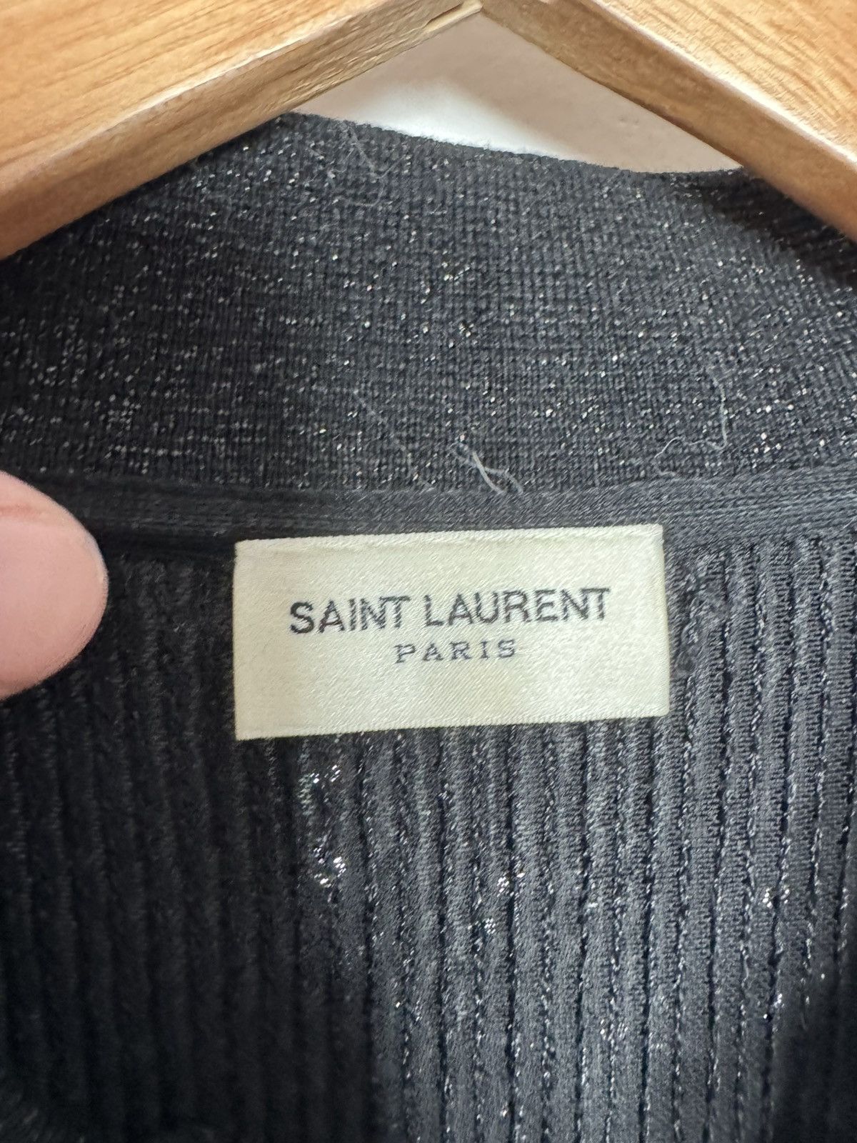 Saint Laurent Paris Sequins Polo Size US XS / EU 42 / 0 - 2 Thumbnail