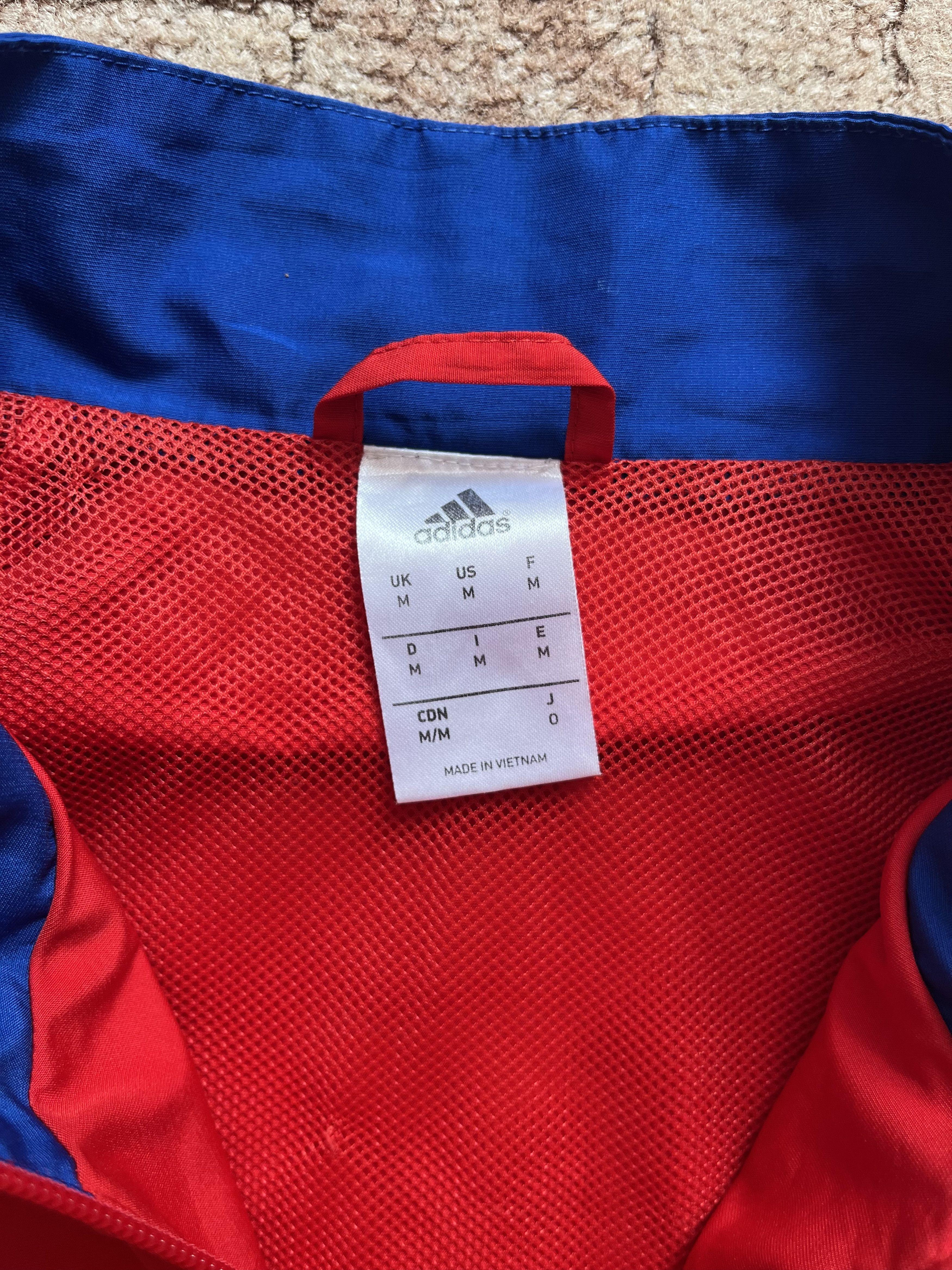 Adidas FC Bayern Munchen Adidas 2014 Soccer Training Track Jacket Size US M / EU 48-50 / 2 - 4 Thumbnail
