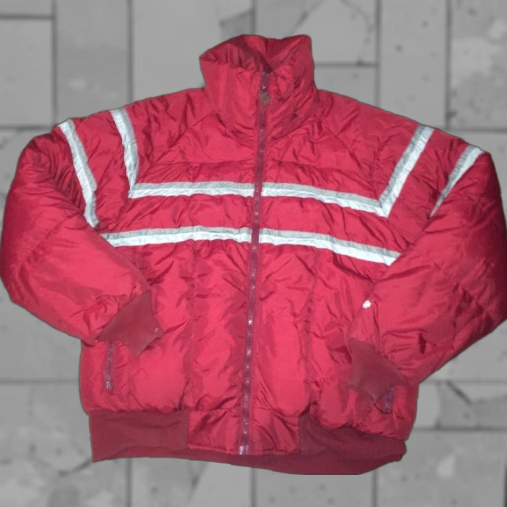 Vintage Alpine Designs Mens Jacket Size XL Red Down Fillef Reversiable Thick Size US XL / EU 56 / 4 - 1 Thumbnail