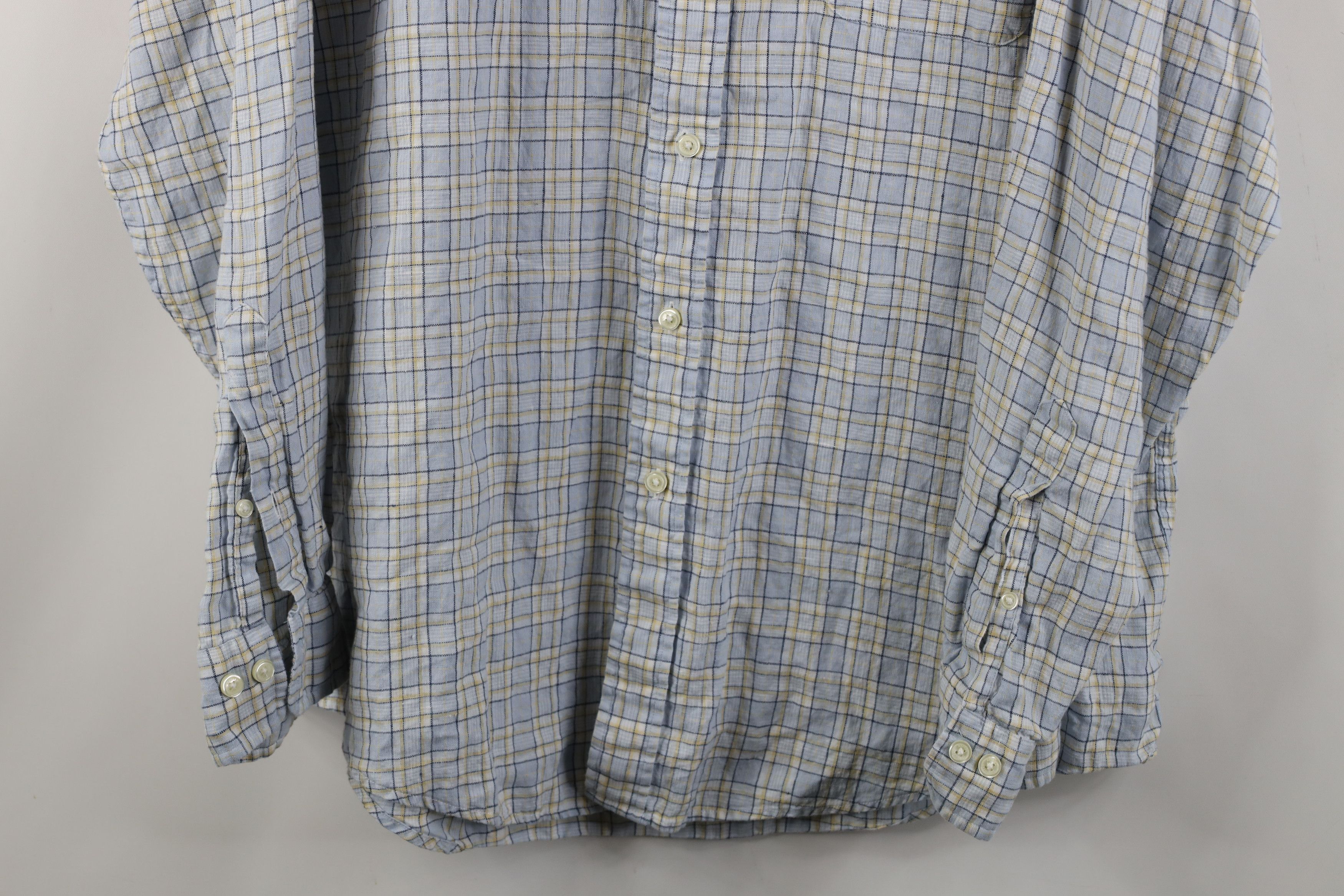 Brooks Brothers Vintage 90s Brooks Brothers Original Button Down Shirt Plaid Size US XL / EU 56 / 4 - 3 Thumbnail