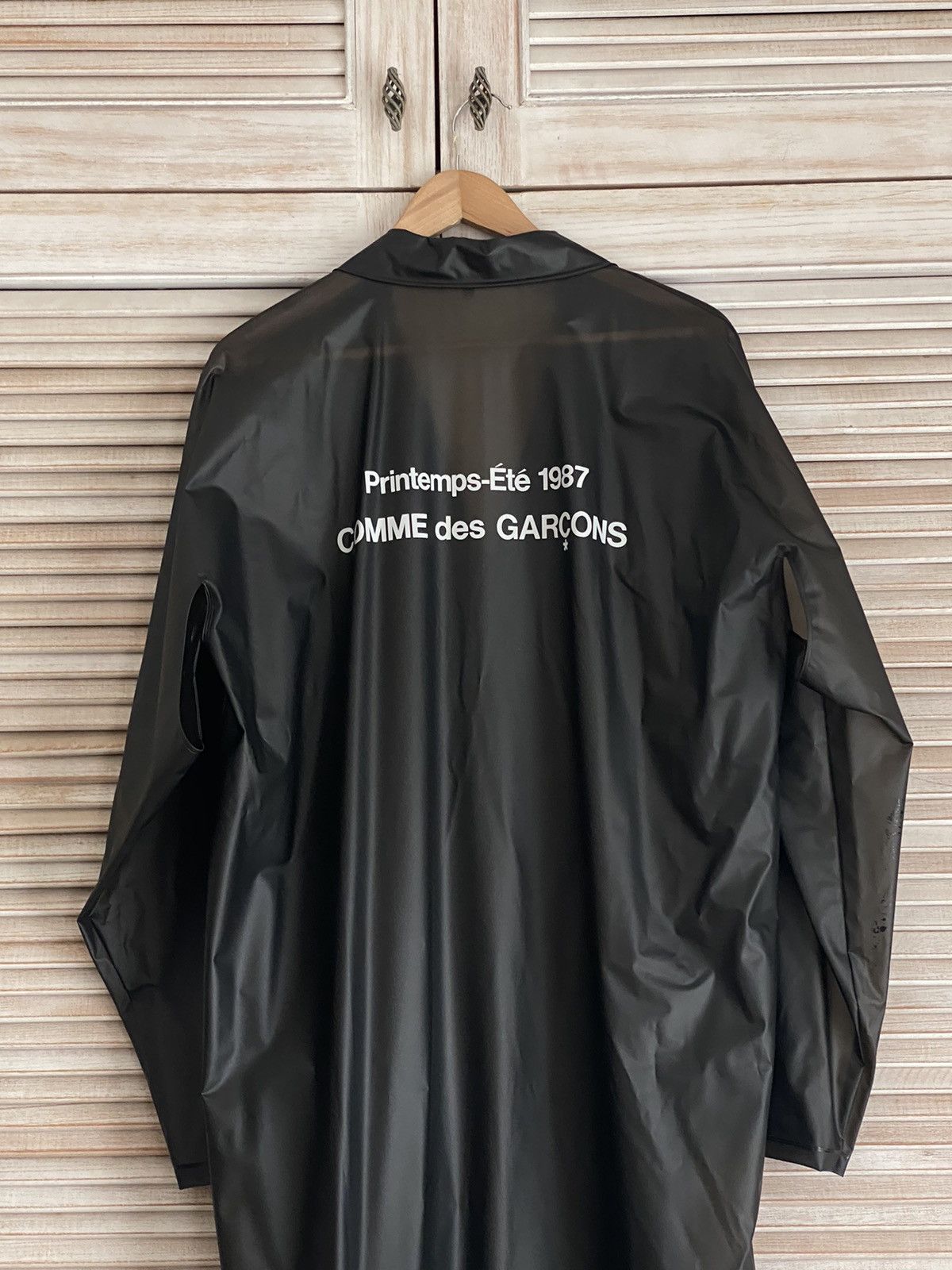 Comme des Garcons RARE Original S/S 1987 Staff Raincoat Size US M / EU 48-50 / 2 - 4 Thumbnail