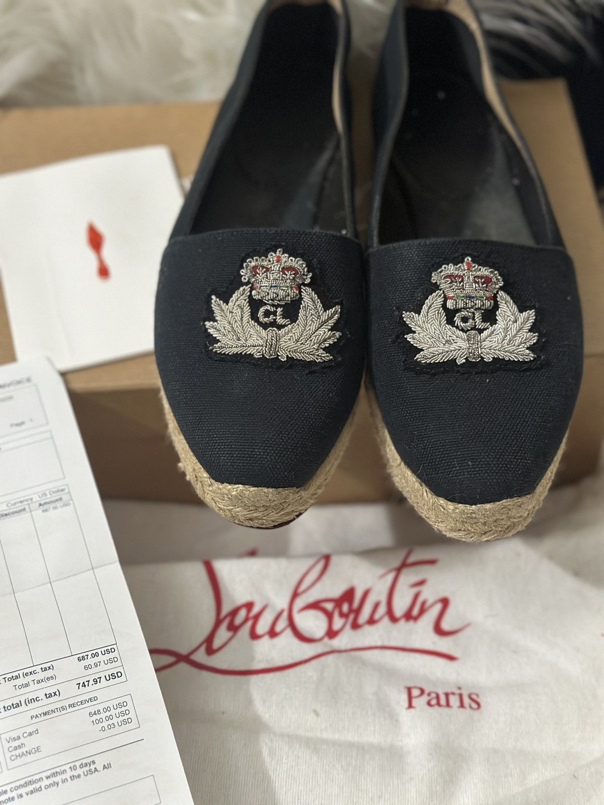 Christian Louboutin Christian Louboutin Size US 7 / IT 37 - 2 Thumbnail