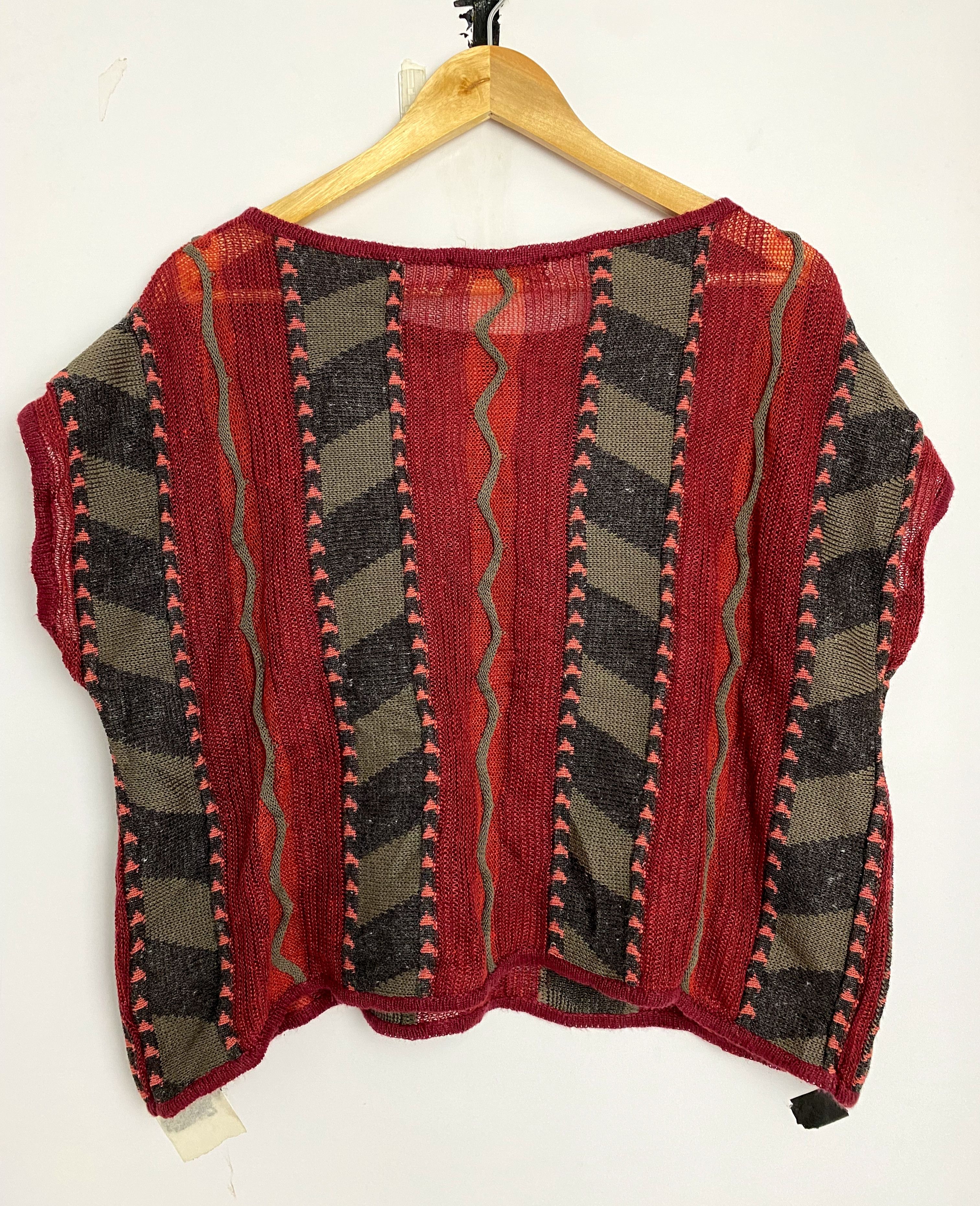 Issey Miyake × Japanese Brand × Vintage Vintage Rare Issey Miyake Knit Size US L / EU 52-54 / 3 - 2 Thumbnail