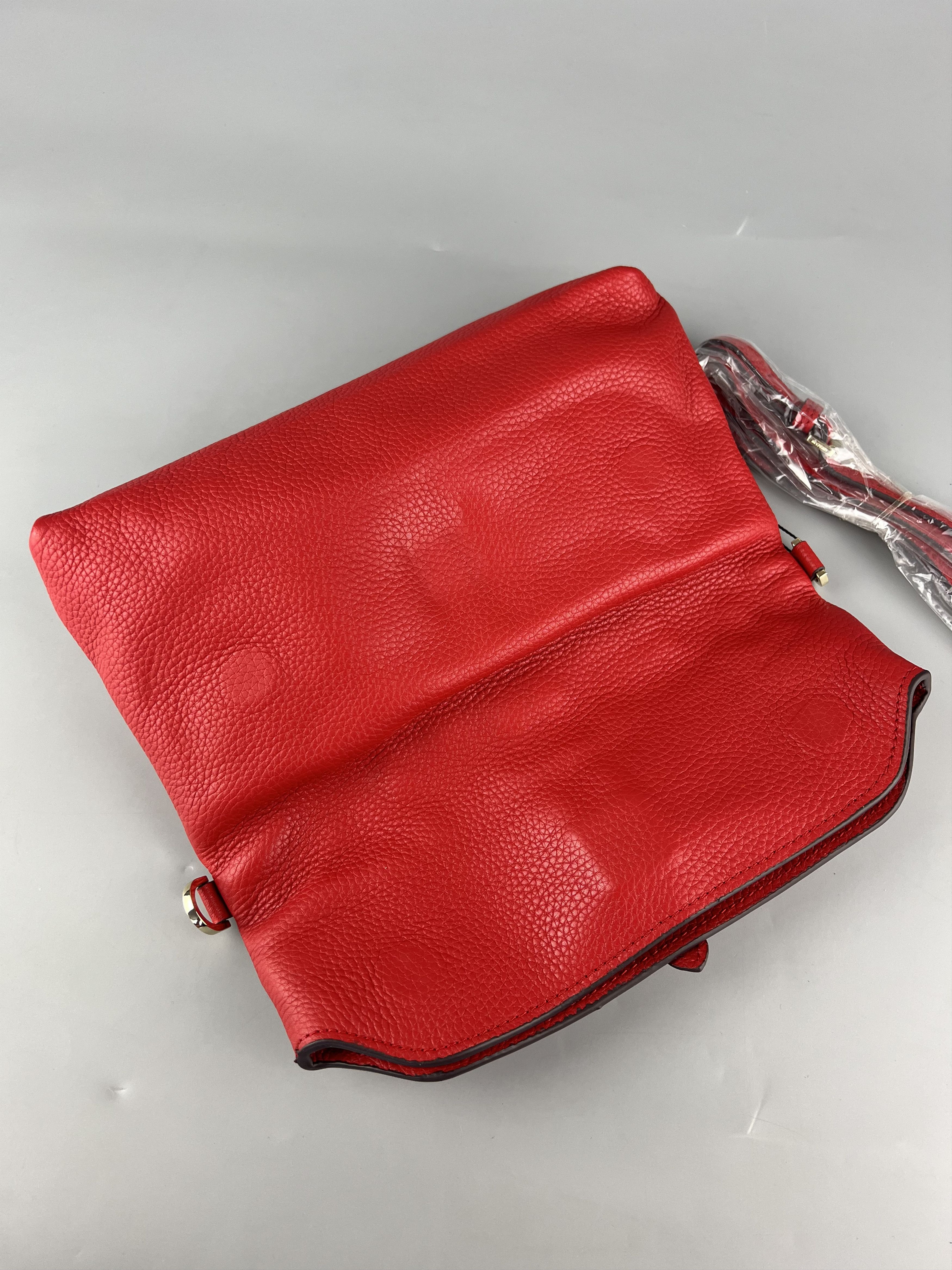 Mulberry Mulberry Red Leather Crossbody Bag Convertible Clutch Size ONE SIZE - 7 Thumbnail