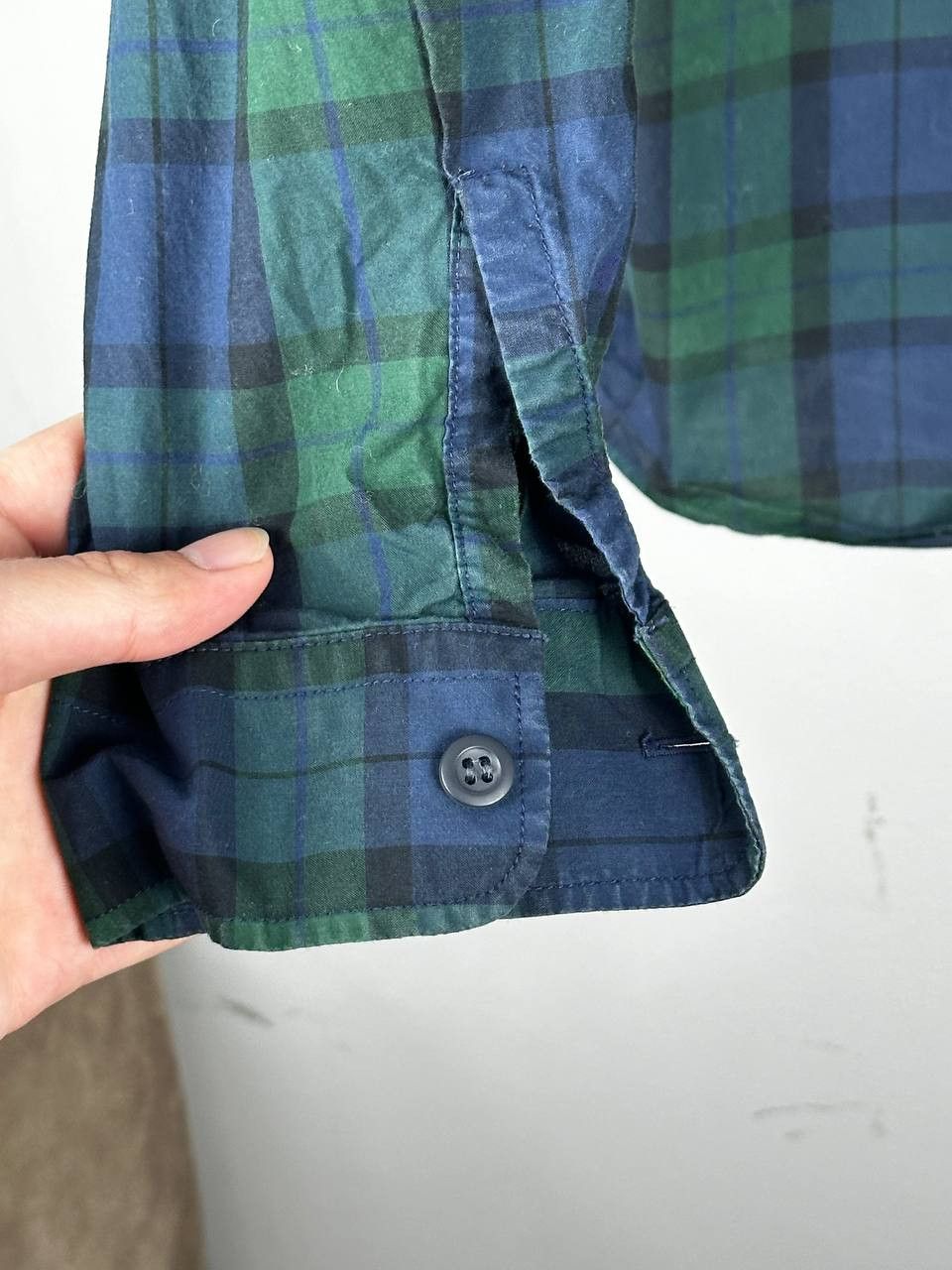 Fred Perry Fred Perry Plaid Check Green Shirt Long Sleeve Size US M / EU 48-50 / 2 - 6 Thumbnail