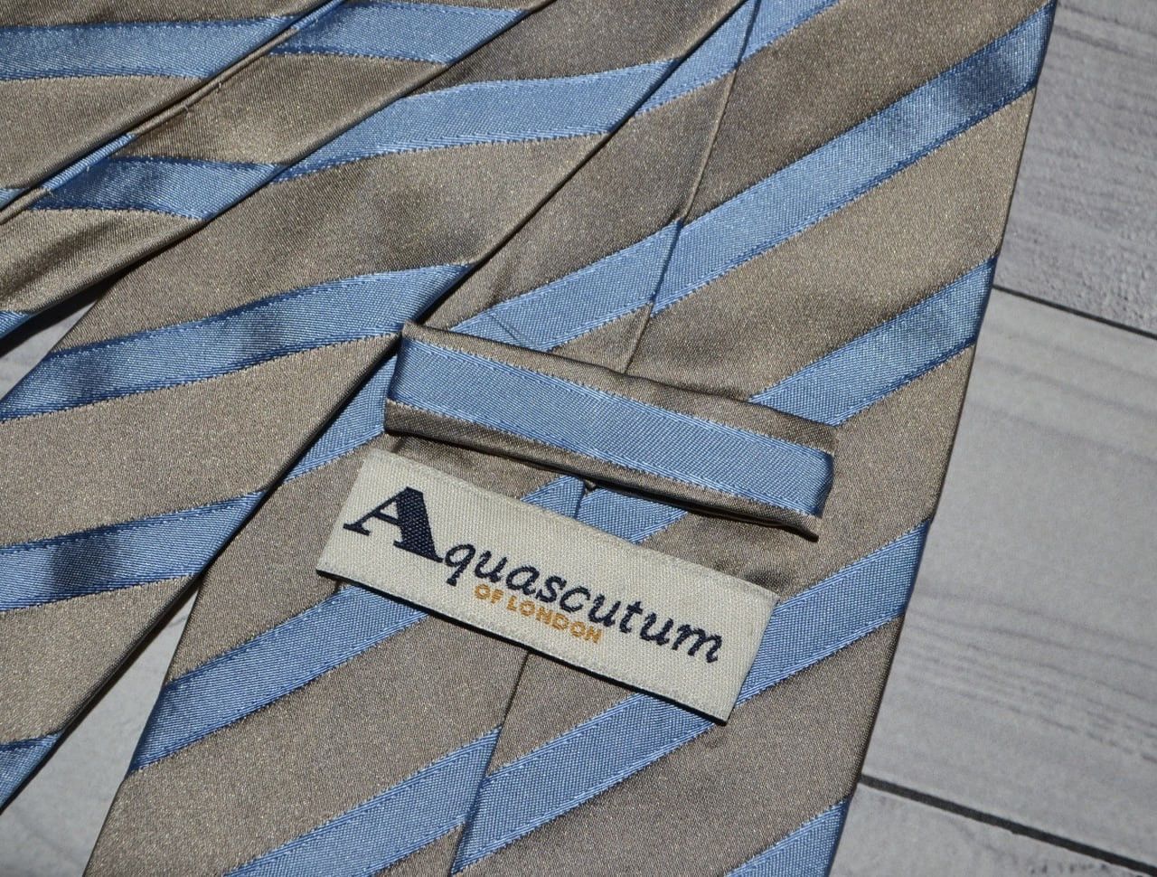 Aquascutum Aquascutum Tie Silk Made In Italy Size ONE SIZE - 7 Thumbnail