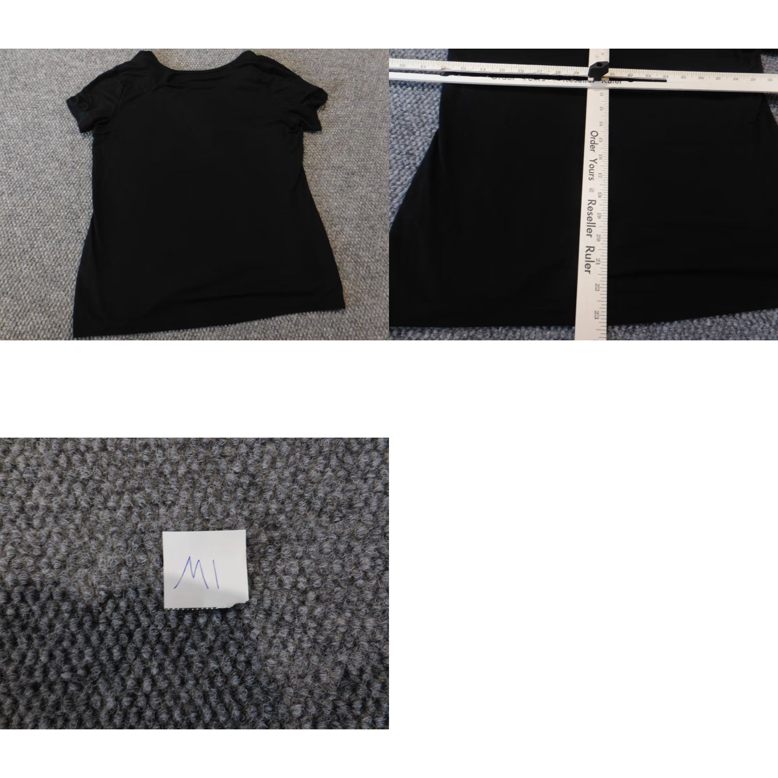 Vintage Chicos Blouse Shirt Women Kid s 1 Black Flower Stretch Rayon Spandex Crew Neck Short Sleeve Pullover Casual Button Basic Vintage No Regular Womens Size XS / US 0-2 / IT 36-38 - 9 Thumbnail