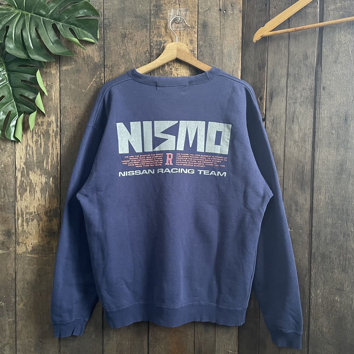 Vintage Nismo Nissan Racing Team Crewneck Tops