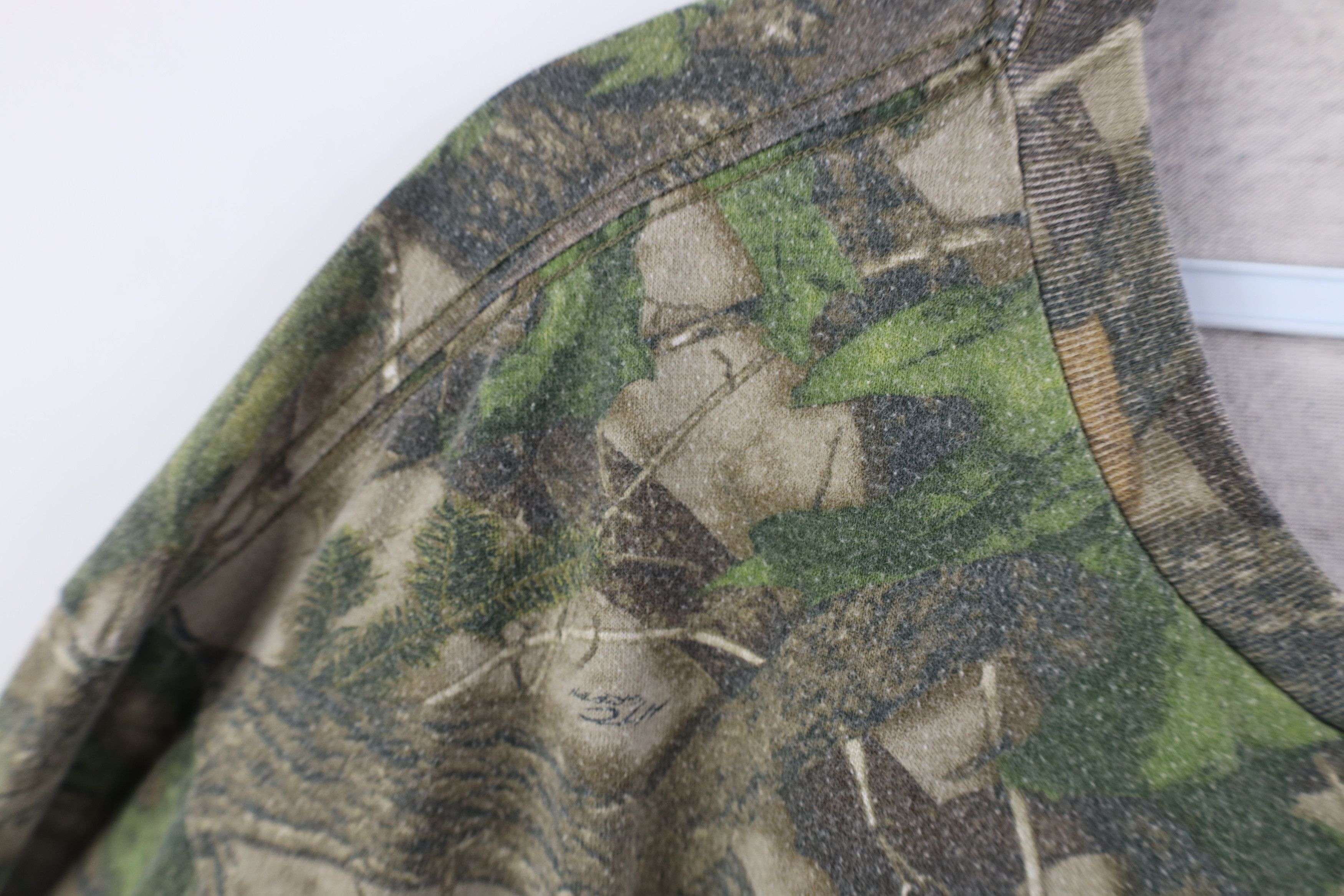 Vintage Vintage 90s Y2K Streetwear Camouflage Long Sleeve T-Shirt Size US XL / EU 56 / 4 - 5 Thumbnail