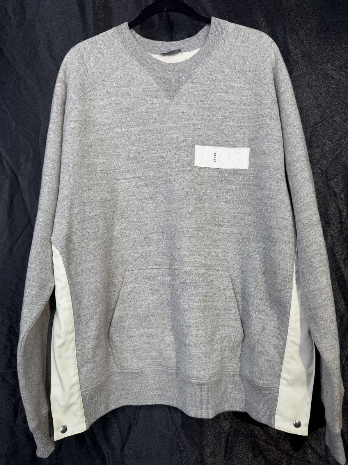 Dior Dior Homme Sweatshirt Gray 2XL Size US XXL / EU 58 / 5 - 2 Thumbnail