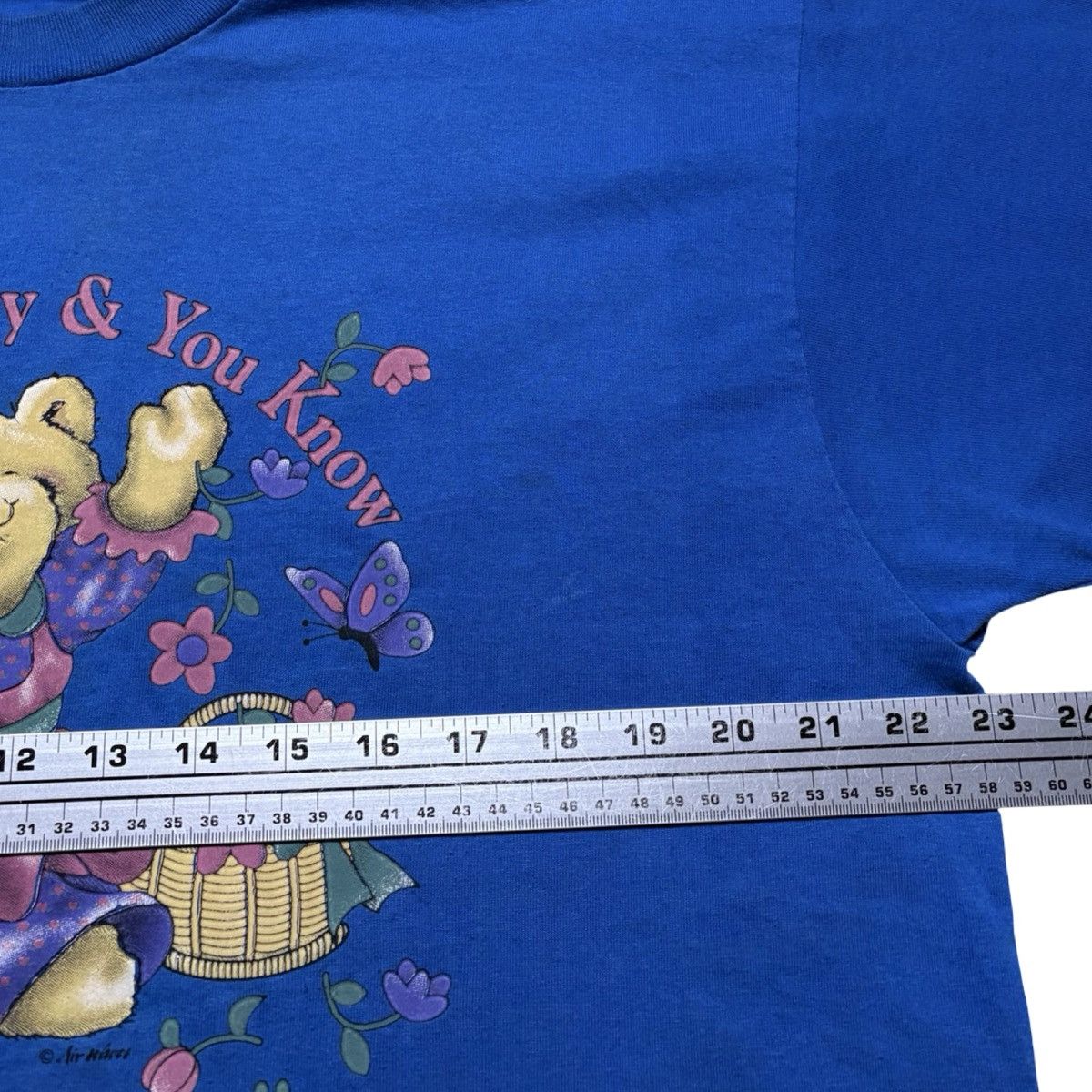 Other Vintage 90s If you happy and you know it teddy bear t shirt Size US XL / EU 56 / 4 - 4 Thumbnail
