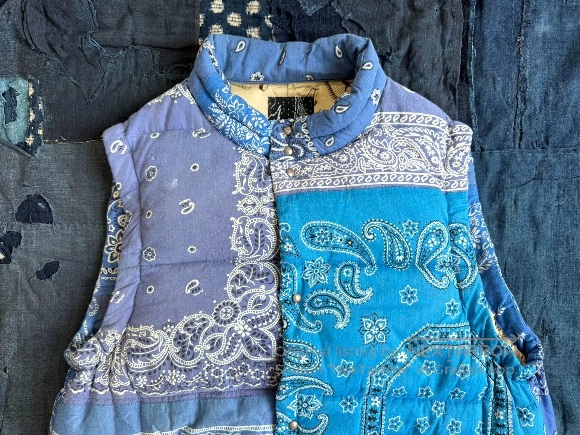 Visvim visvim insulator down vest in blue. Size US L / EU 52-54 / 3 - 4 Thumbnail