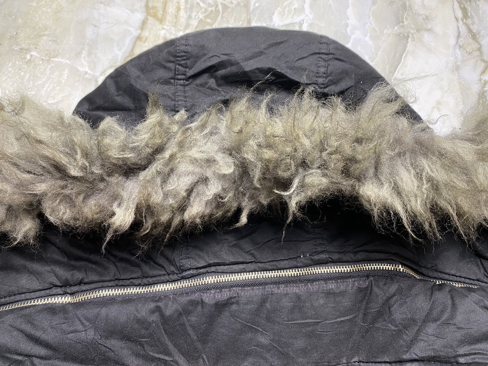 Japanese Brand Vintage Japanese Ifsixwasnine Style Fur Hood Hoodie Size US L / EU 52-54 / 3 - 16 Thumbnail