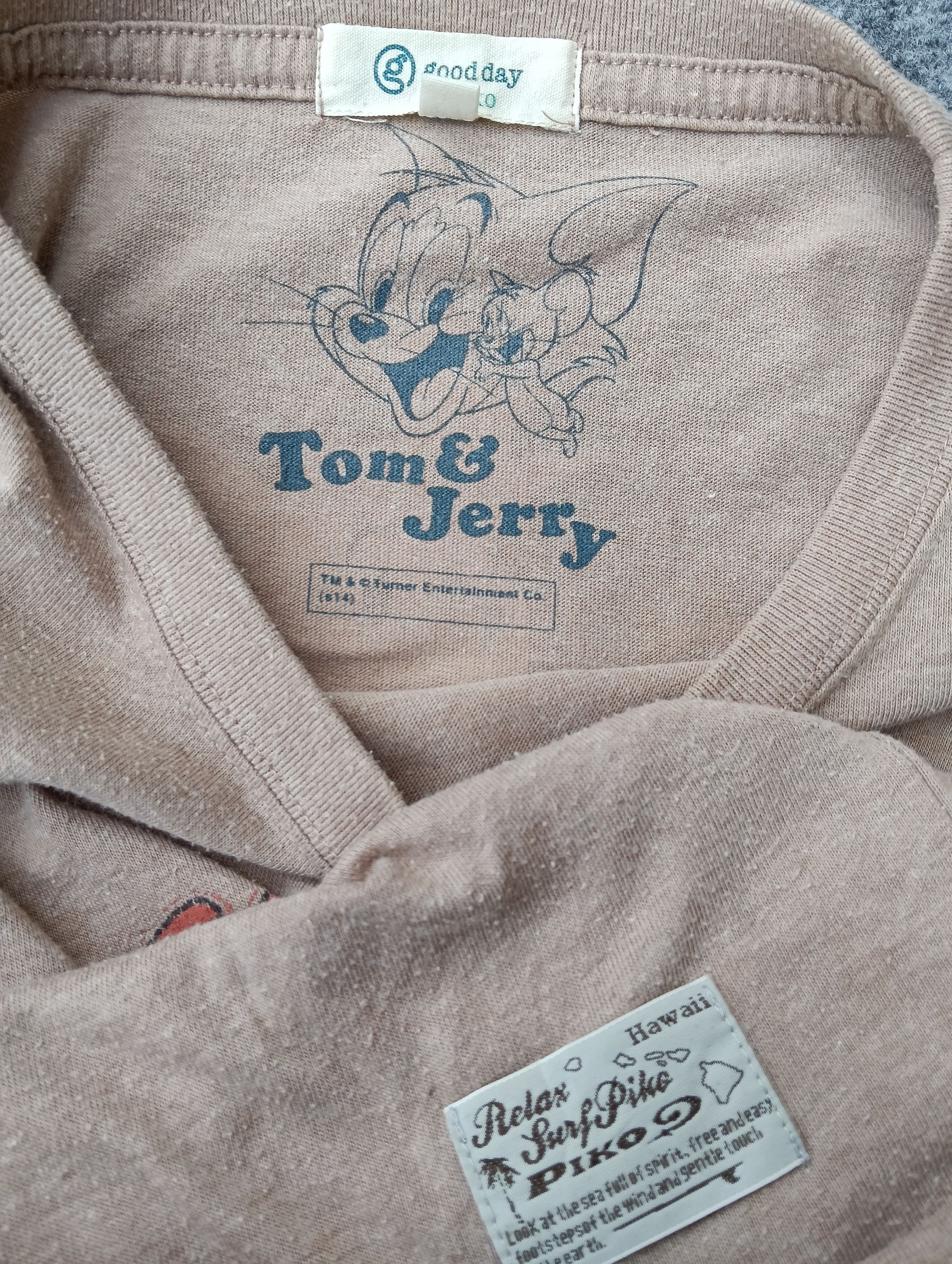Cartoon Network Tom & Jerry X Hawaii piko Tshirt. Size US L / EU 52-54 / 3 - 3 Thumbnail