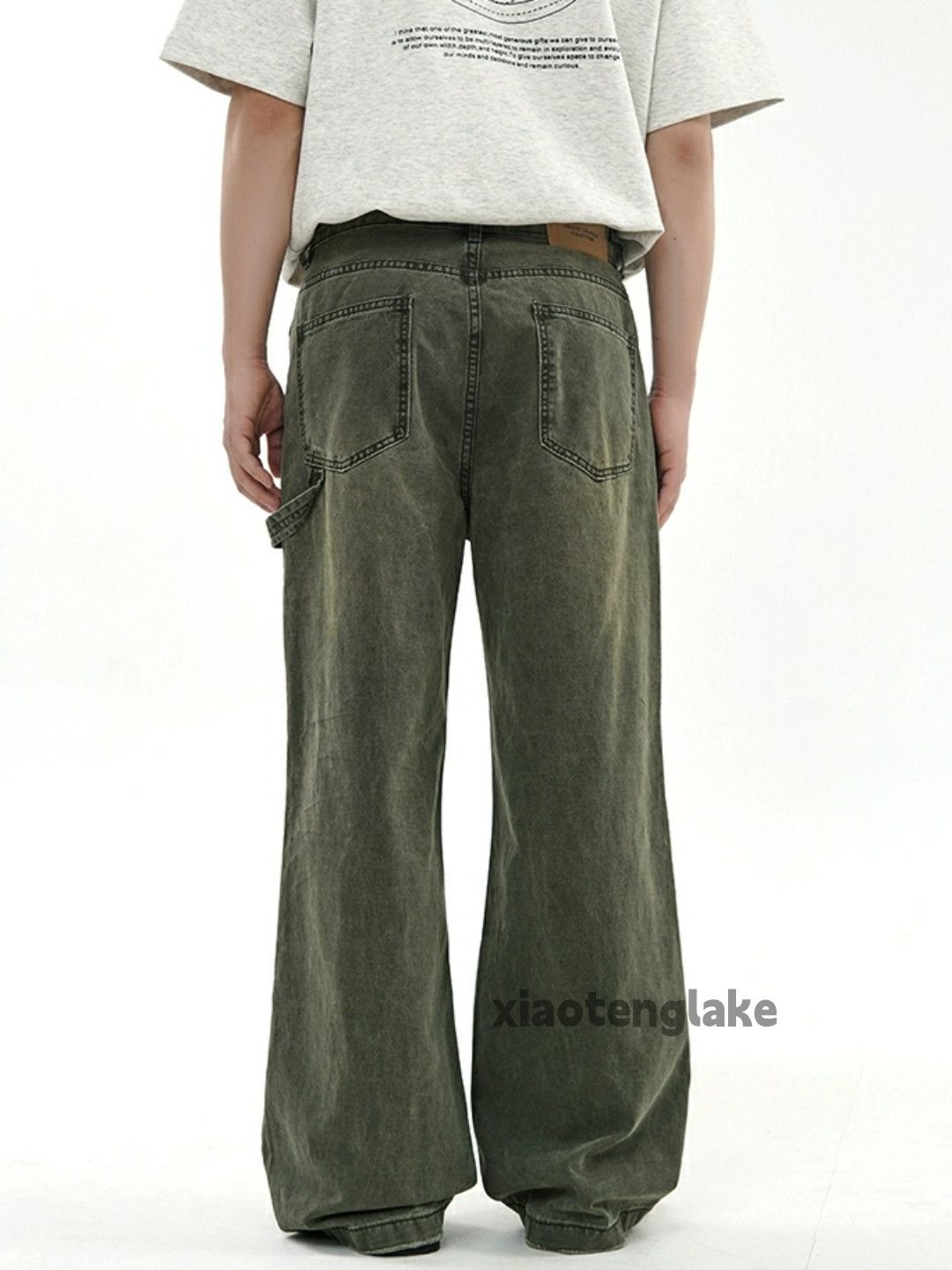 Jean × Vintage washed faded cleanfit yuppie workwear carpenter jeans Size US 32 / EU 48 - 2 Thumbnail