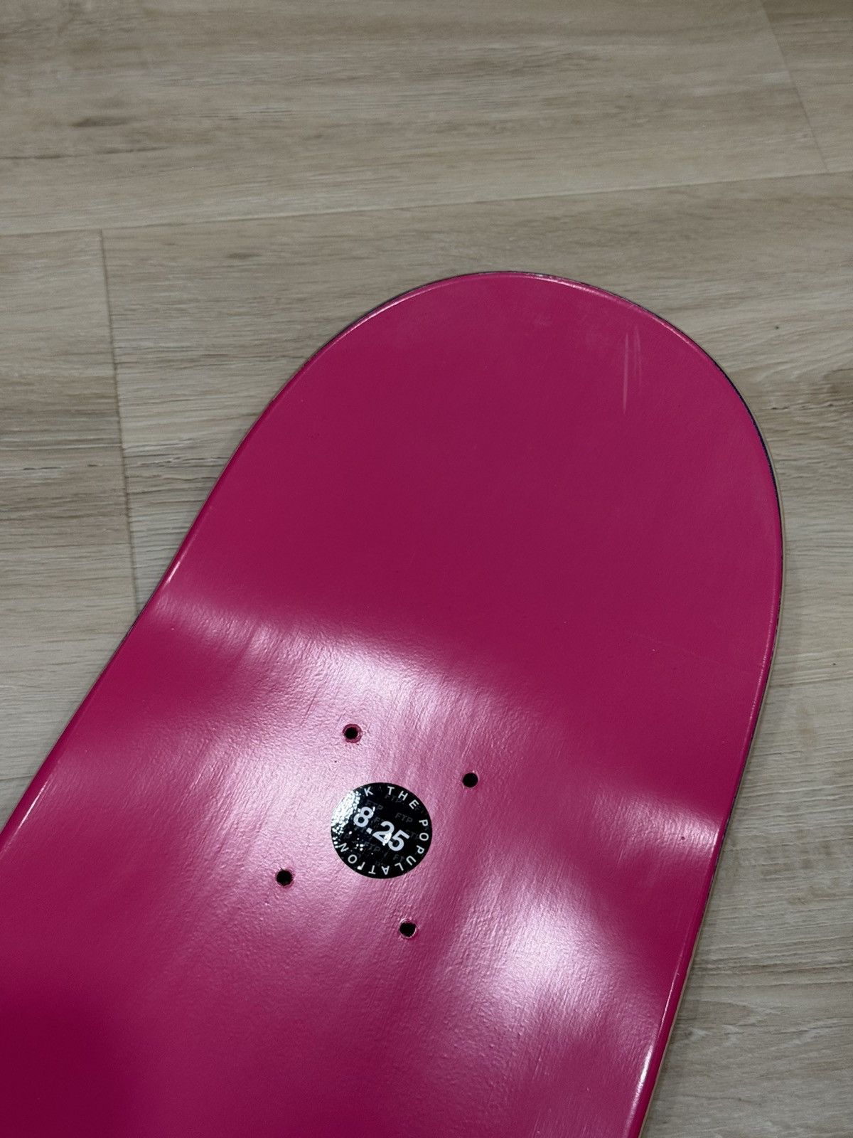 Fuck The Population FTP Vertical Logo Skateboard Deck Size ONE SIZE - 8 Thumbnail