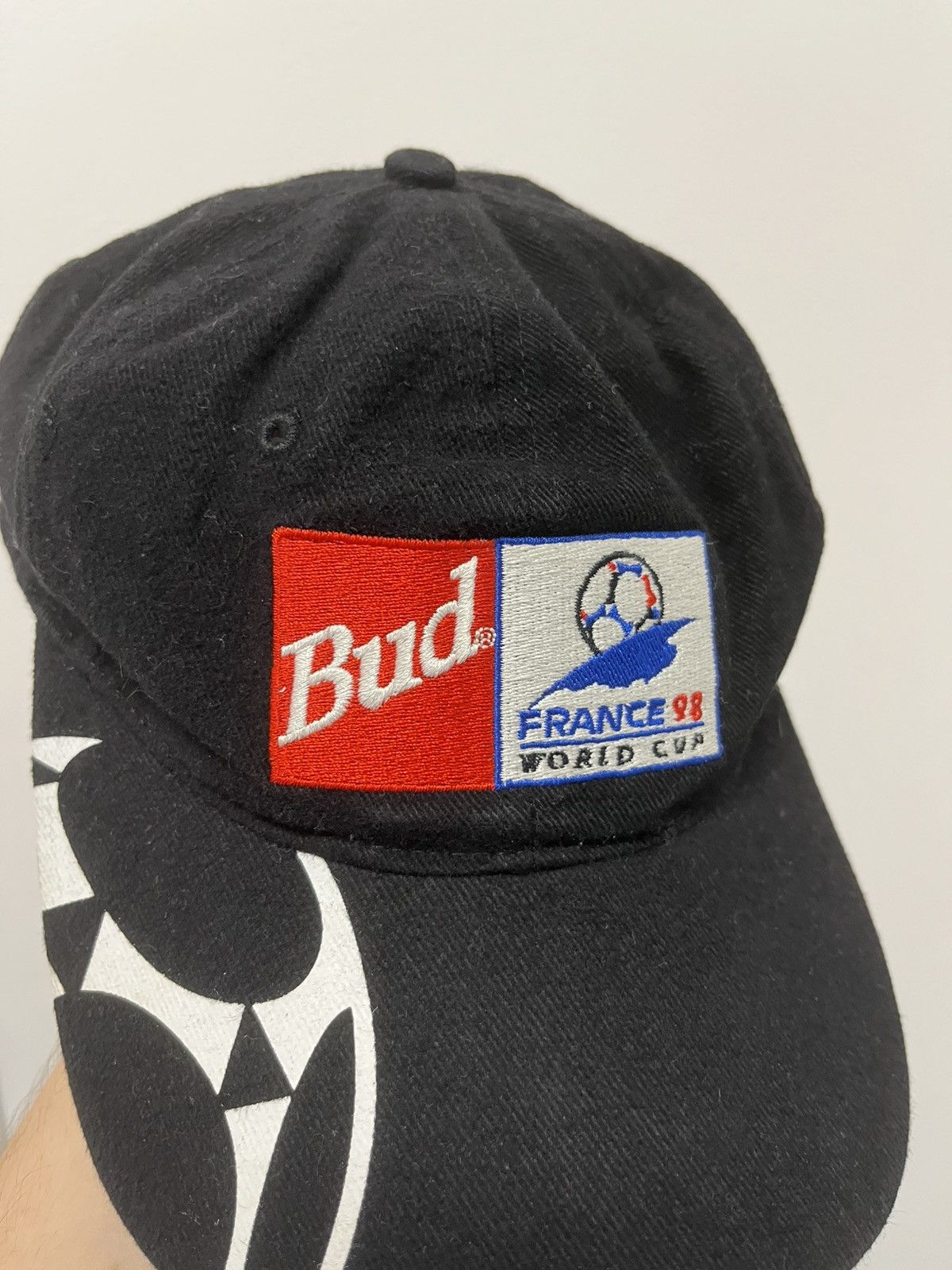 Budweiser Vintage Budweiser Cap France 98 World Cup Football Hat 90s Size ONE SIZE - 2 Thumbnail