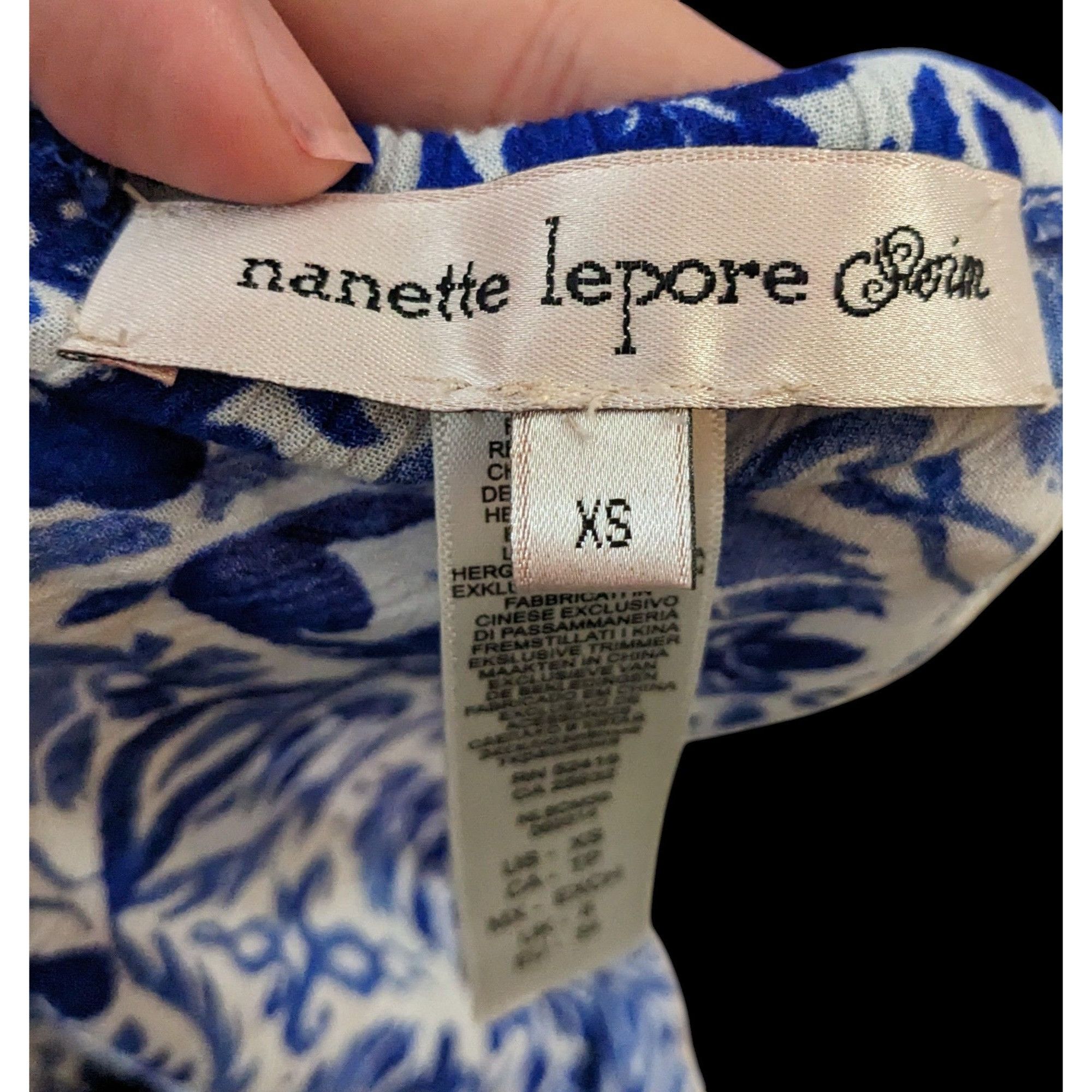 Nanette Lepore Nanette Lepore Tanavera Tunic Swim Cover Up Size XS Size ONE SIZE - 6 Thumbnail