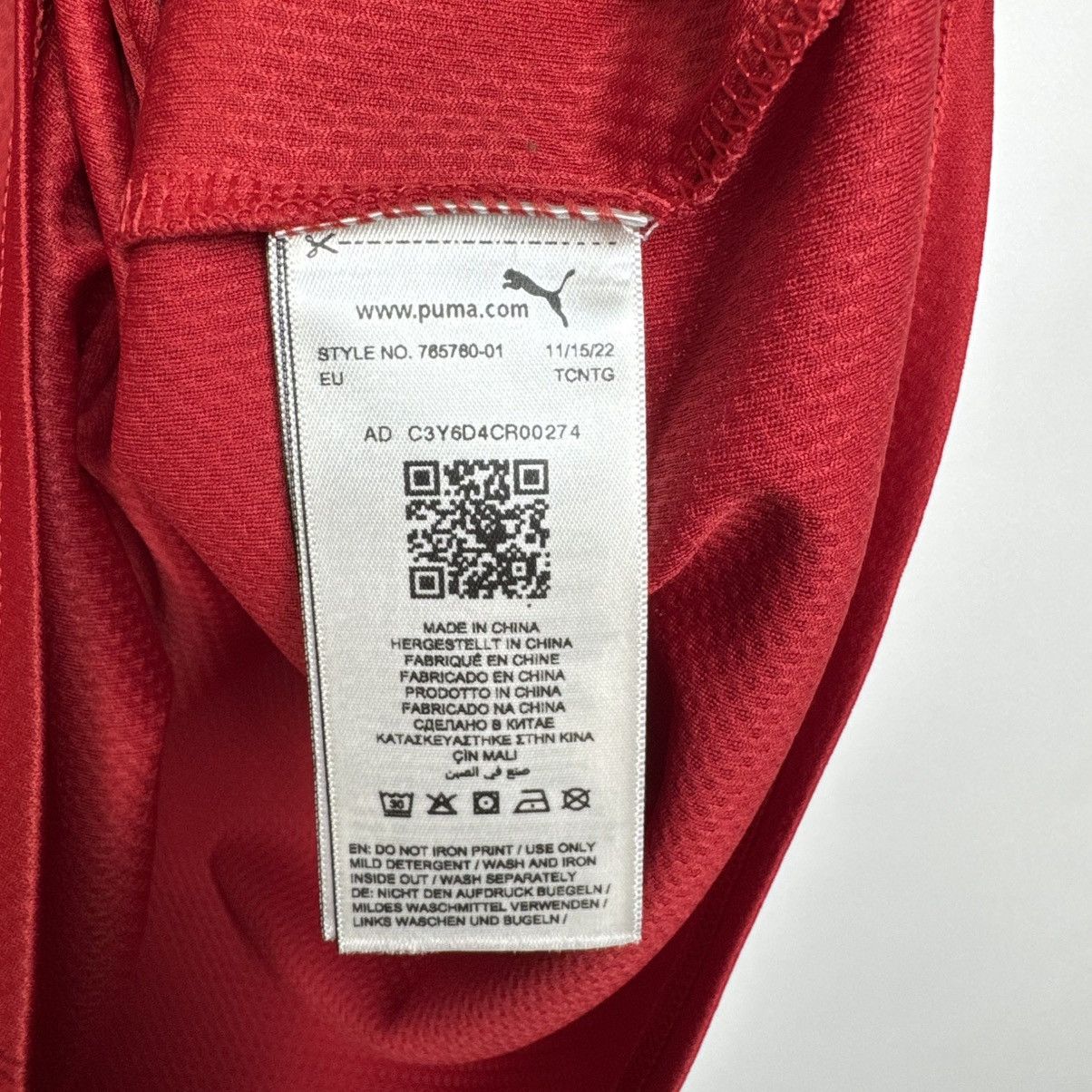 Puma SERBIA 2022 2023 HOME FOOTBALL SOCCER JERSEY #18 VLAHOVIC Size US M / EU 48-50 / 2 - 4 Thumbnail