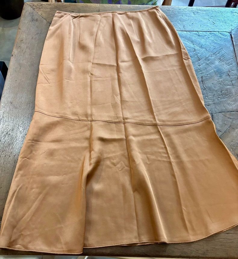 Dries Van Noten dries van noten size:40 Orange skirt Size 42" / US 20 - 8 Thumbnail