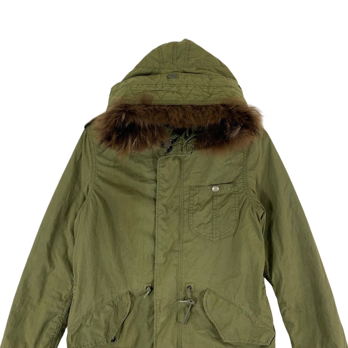 Alpha Industries × Lee VINTAGE ALPHA INDUSTRIES LEE STORM RIDERS PARKA JACKET Size S / US 4 / IT 40 - 4 Thumbnail
