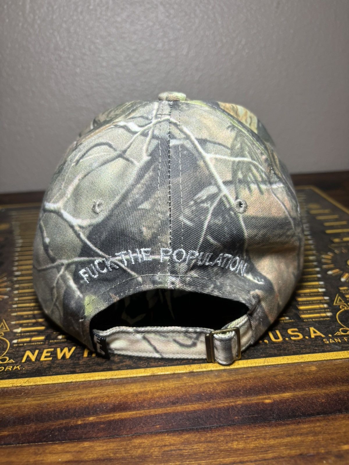 Fuck The Population FTP Camo Logo Hat – Realtree Pattern Size ONE SIZE - 2 Thumbnail