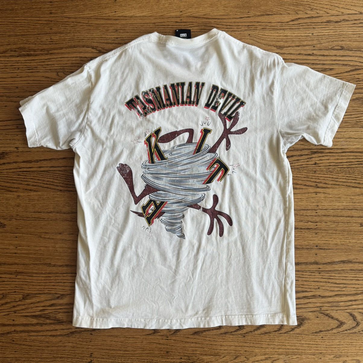 Kith Kith Looney Tunes Taz Tasmanian Vintage T Shirt White M Size US M / EU 48-50 / 2 - 4 Thumbnail