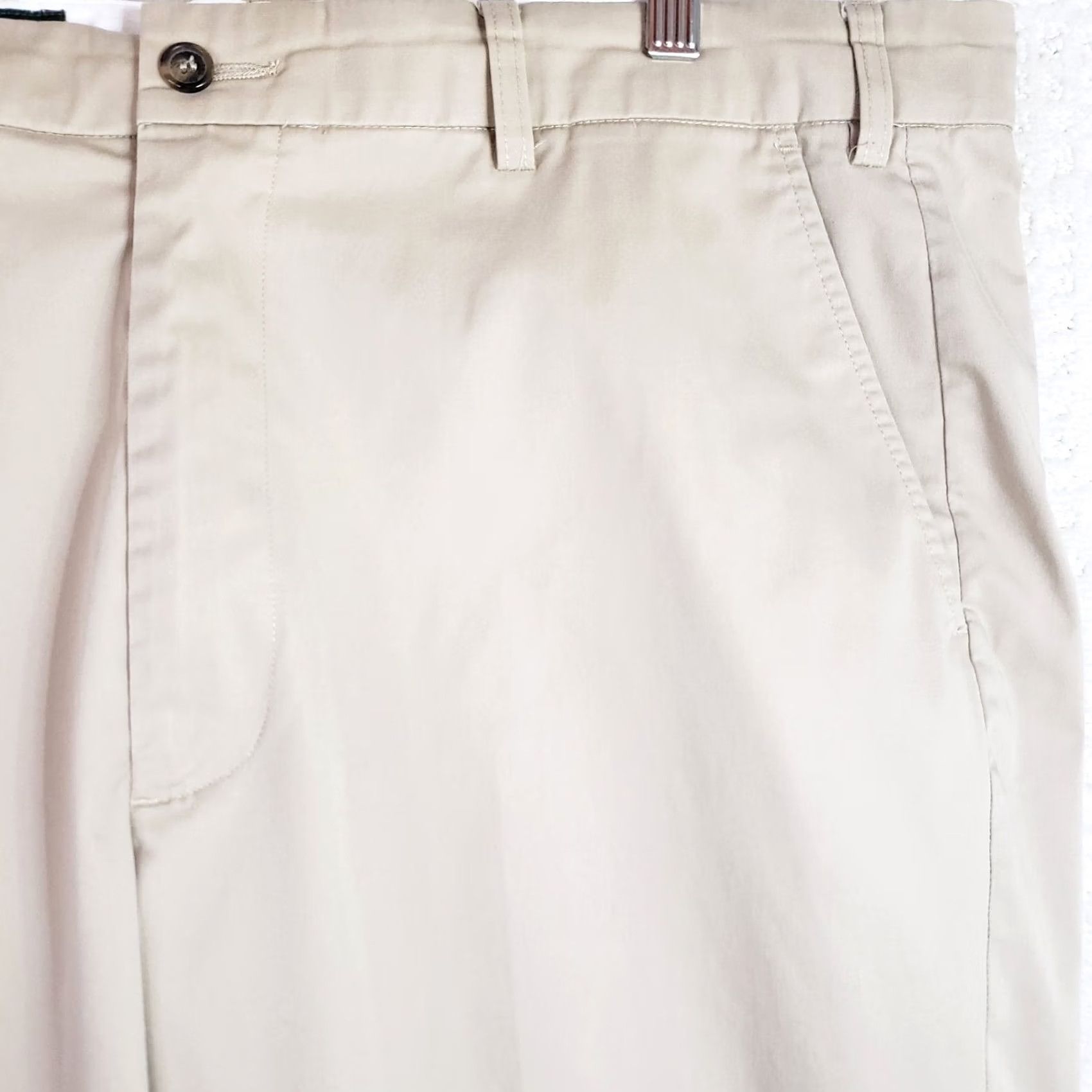 Orvis Orvis Mens Khaki Pants Beig Flat Front 39 Altered Regular Waist Zip Button Pants Size US 39 - 5 Thumbnail