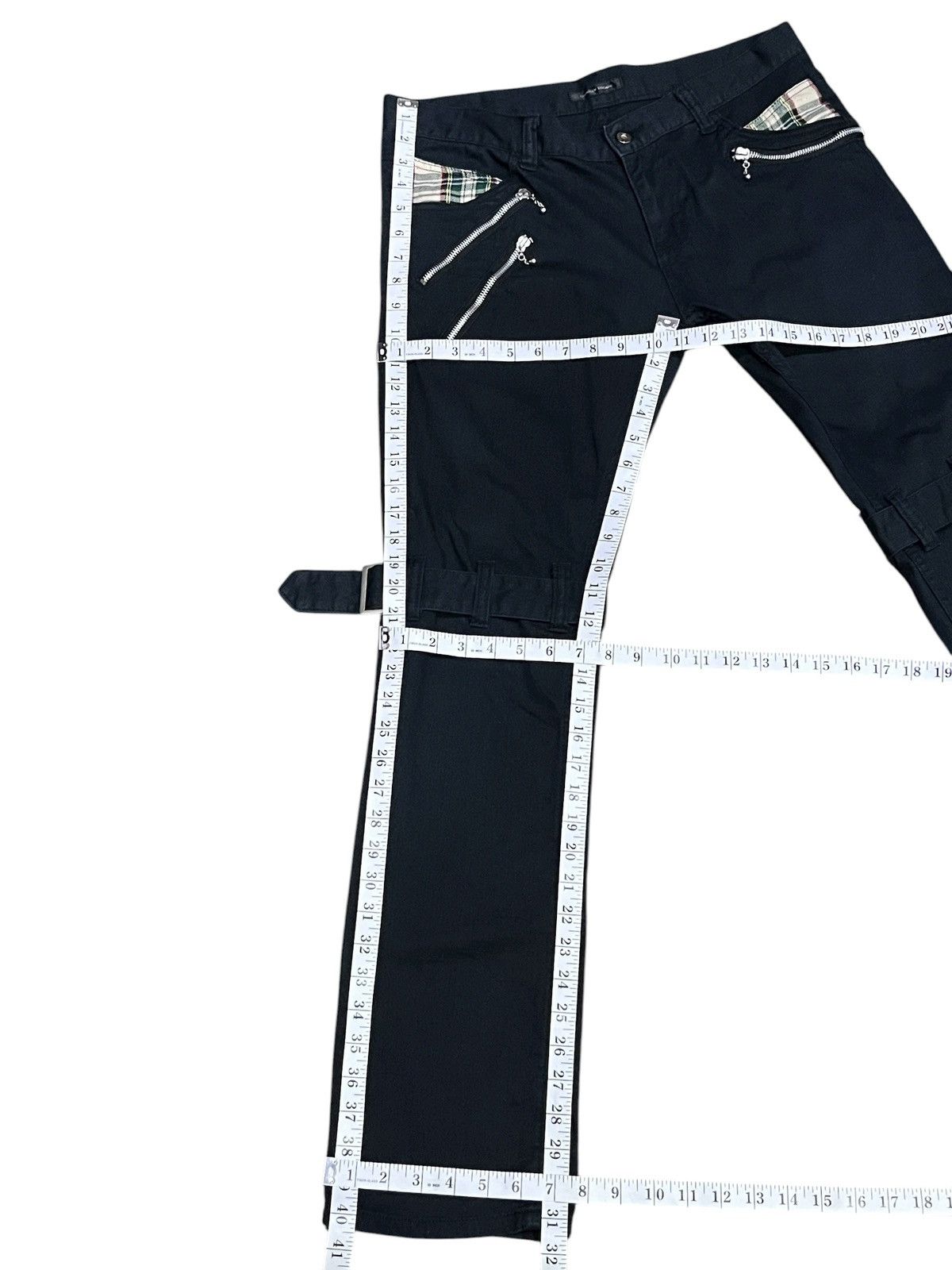 Complex RARE🔥Vintage Complex Escape Bondage Grunge Zipper Pants 32" Size US 32 / EU 48 - 13 Thumbnail