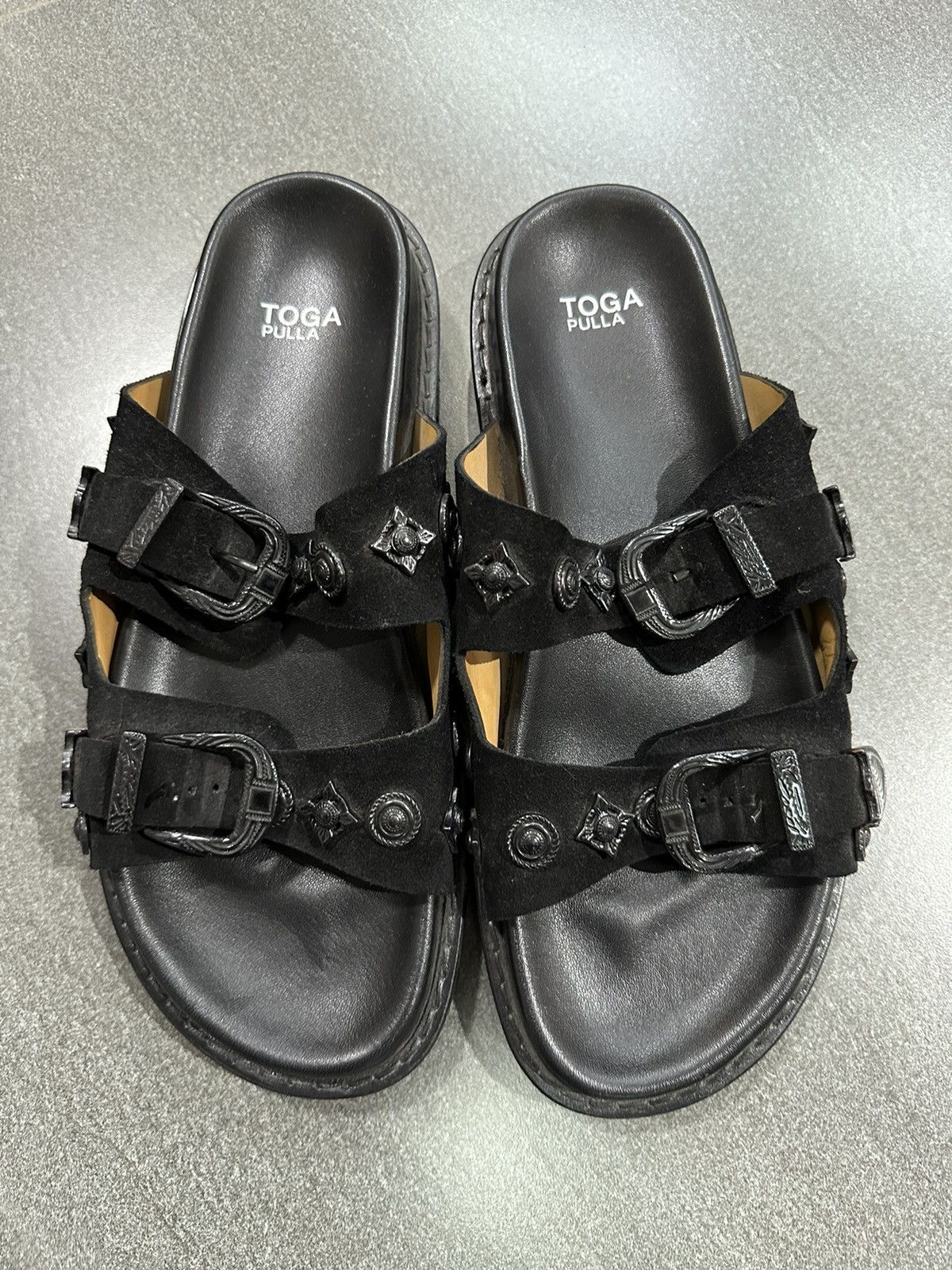 Toga Pulla Toga Virilis buckled sandals Size US 7 / EU 40 - 1 Thumbnail