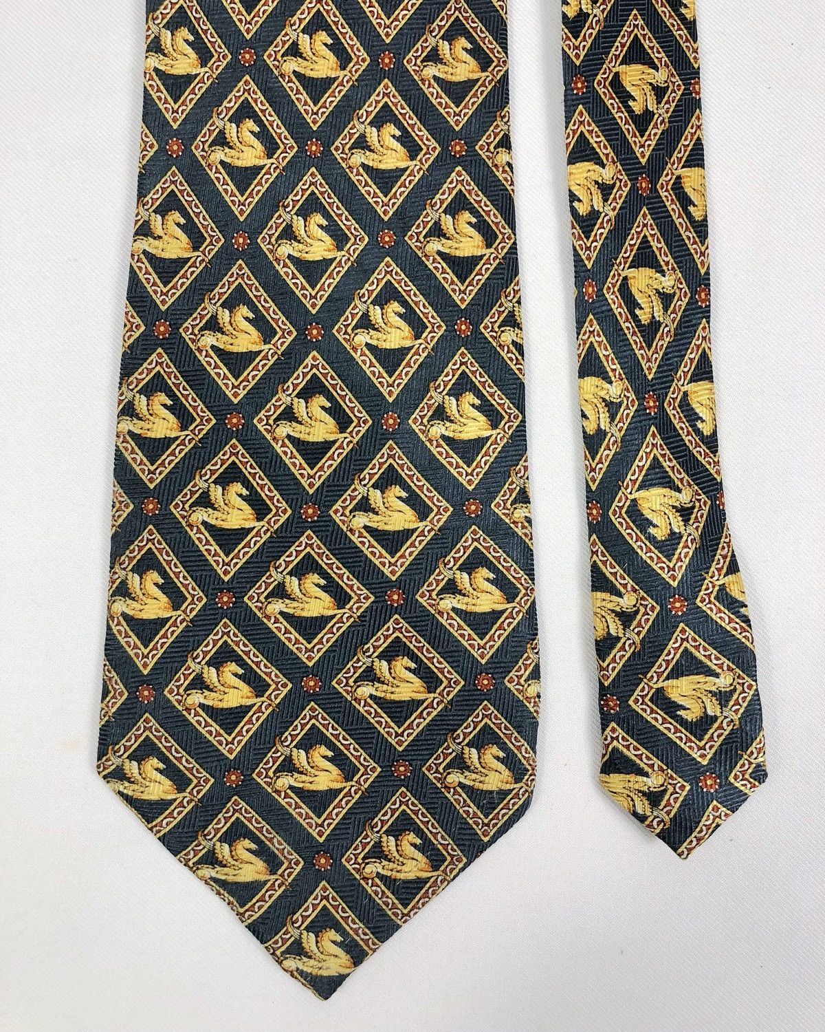 Christian Dior Monsieur Rare Vintage Christian Dior Monsieur Silk Tie Size ONE SIZE - 3 Thumbnail