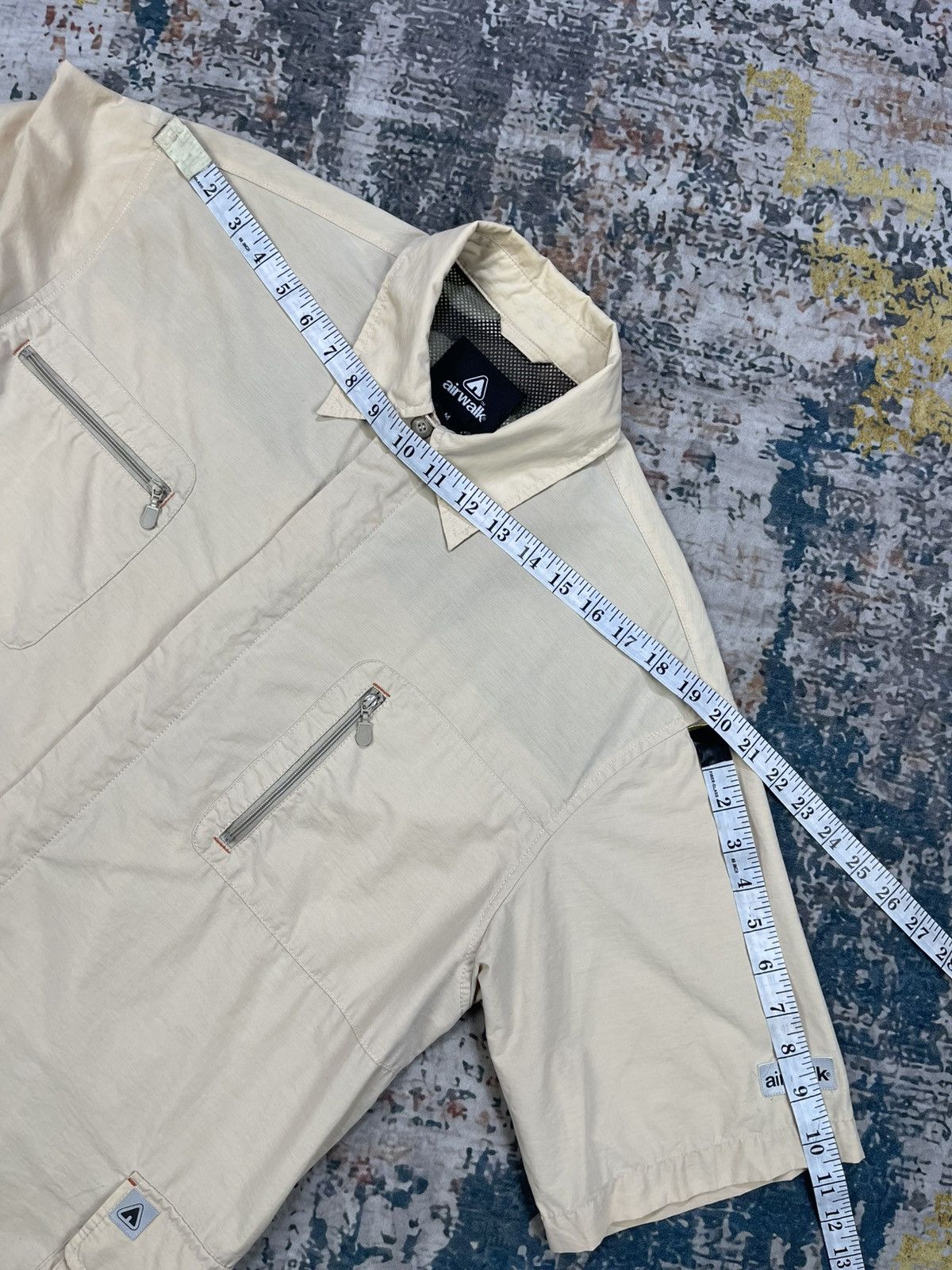 Airwalk Airwalk Multi Pocket Camo Trim Cargo Shirt Size US M / EU 48-50 / 2 - 9 Thumbnail