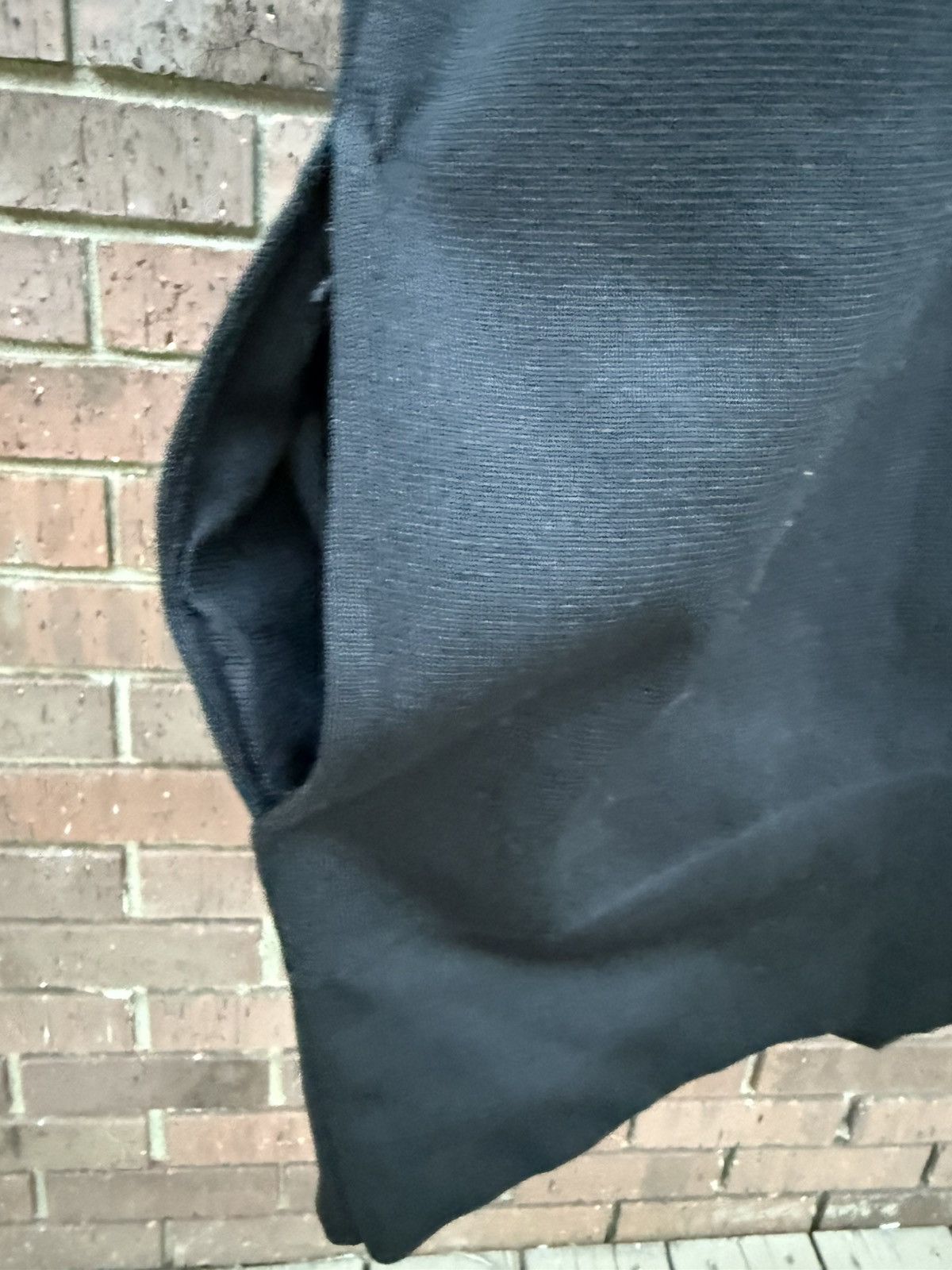 Rag & Bone Rag & Bone Black Oversized Heavyweight Jersey Top Shirt M/L Size M / US 6-8 / IT 42-44 - 3 Thumbnail