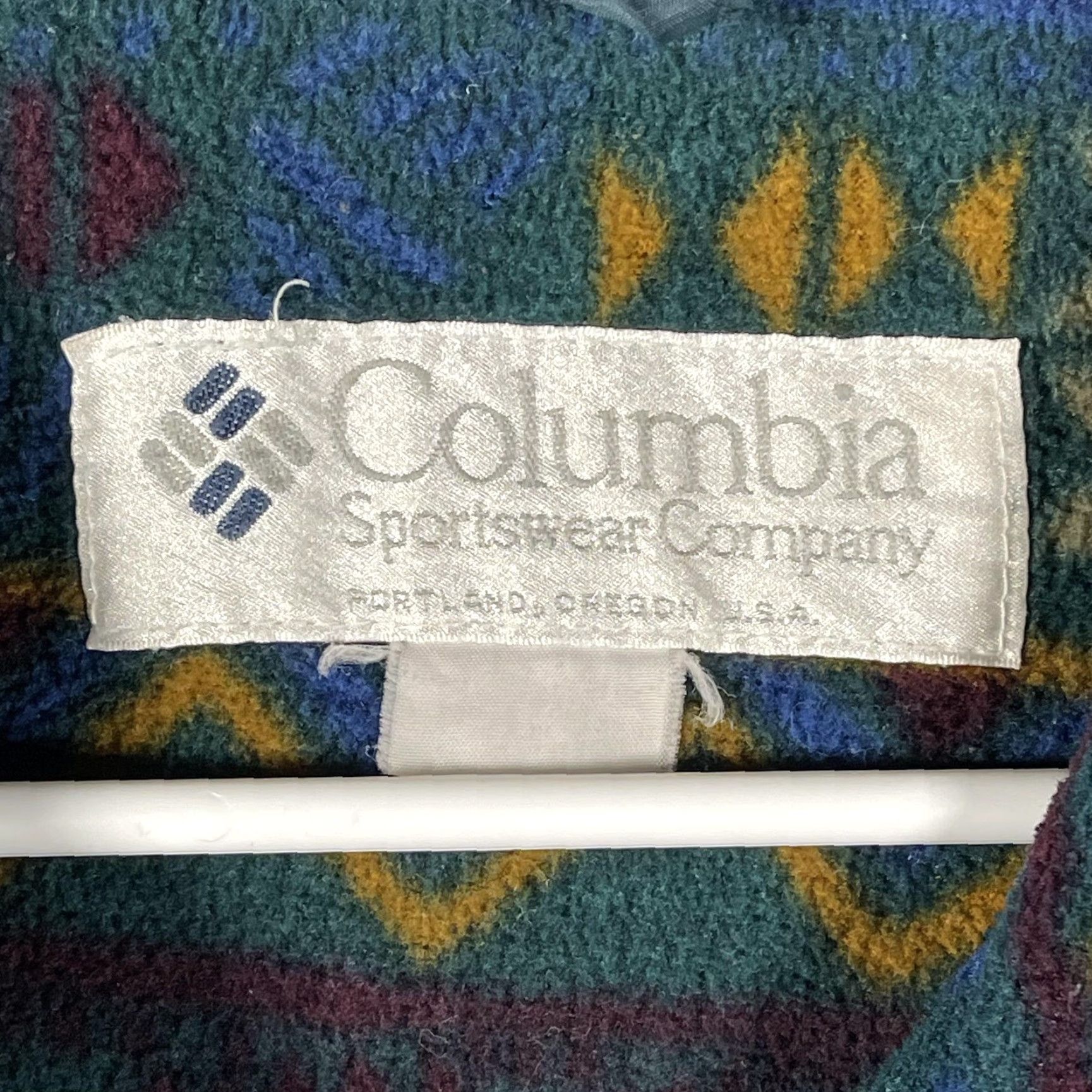 Vintage VINTAGE Columbia Jacket Womens XL Purple Hooded Nylon Parka 90s Fleece Lined Zip Size XL / US 12-14 / IT 48-50 - 7 Thumbnail