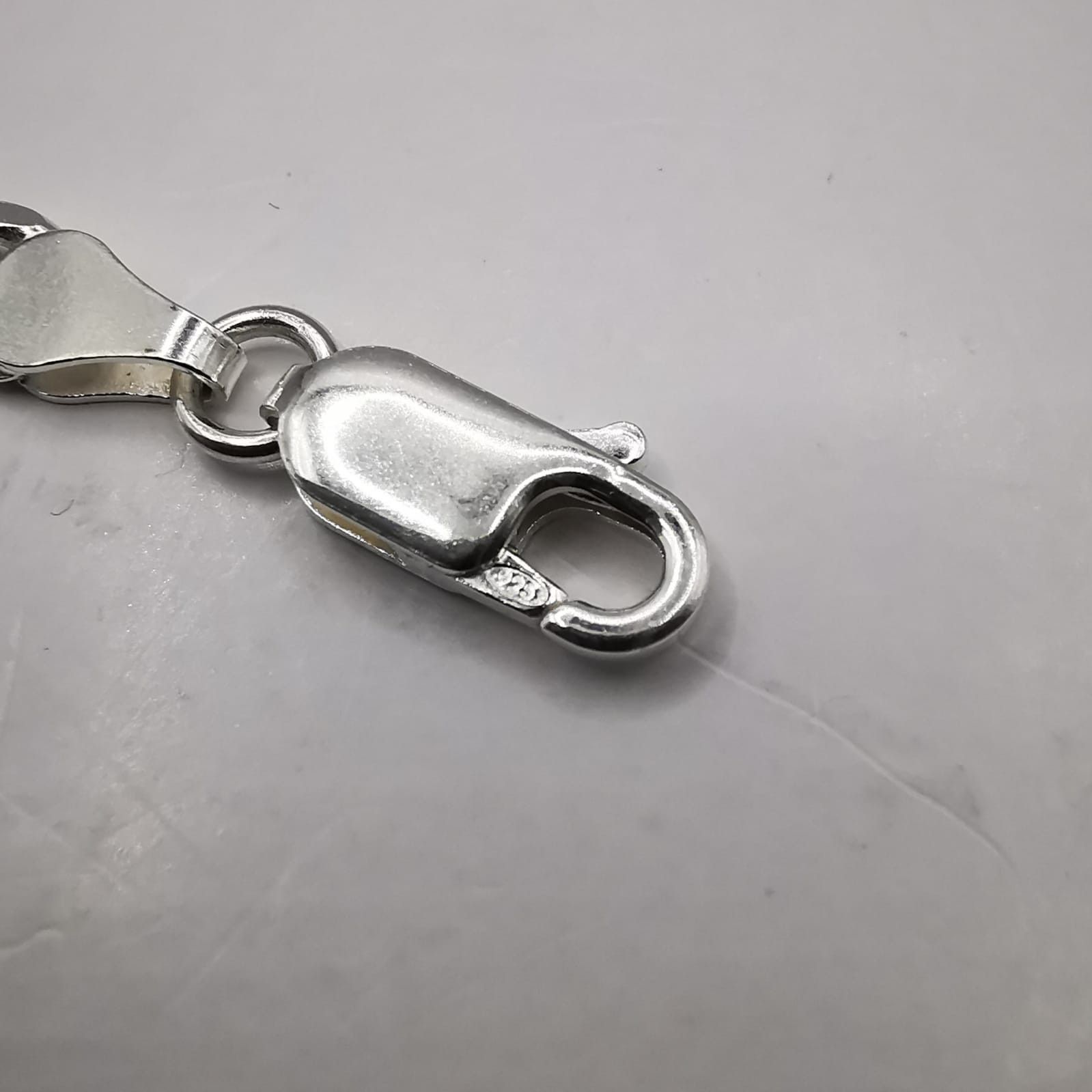 Sterling Silver Vintage Chain,925 Sterling Silver,Signed ,Handmade 17,69g Size ONE SIZE - 8 Thumbnail