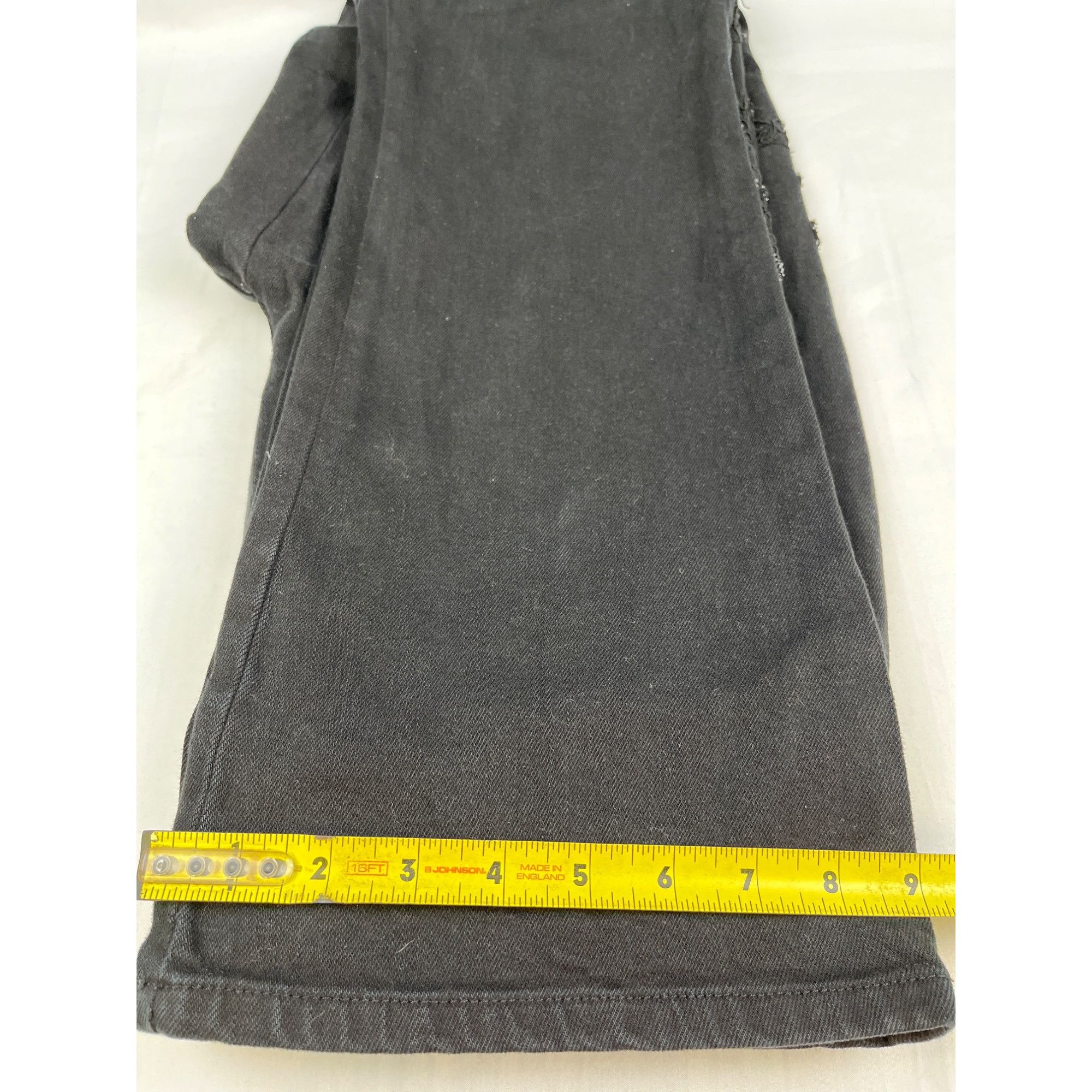 Lauren Ralph Lauren Lauren Ralph Lauren Women's Black Jeans Lace Side trim Flare Size 30" / US 8 / IT 44 - 8 Thumbnail