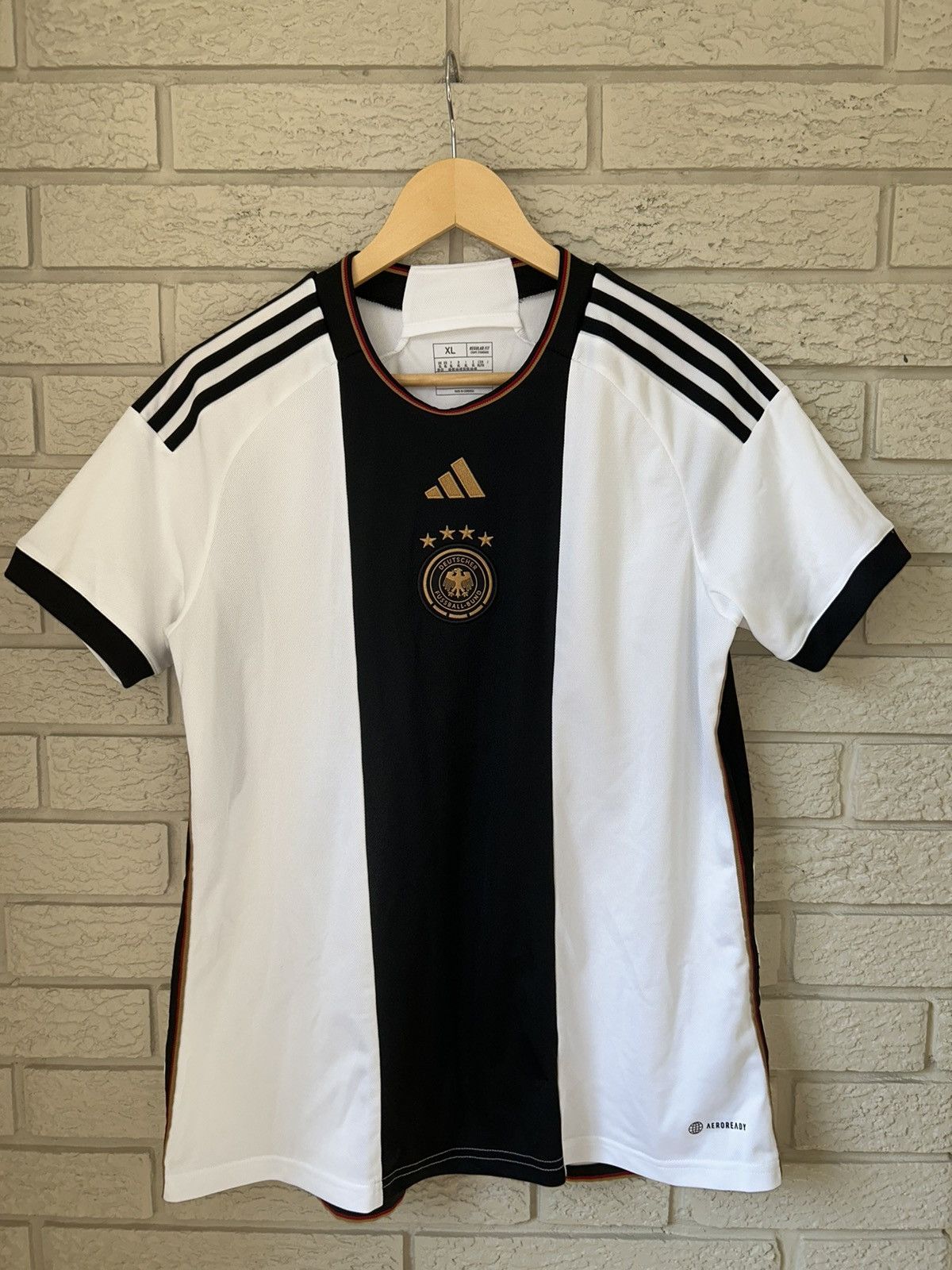 Adidas Adidas Germany Deutschland 2022 National Team Home Jersey Size US L / EU 52-54 / 3 - 1 Thumbnail