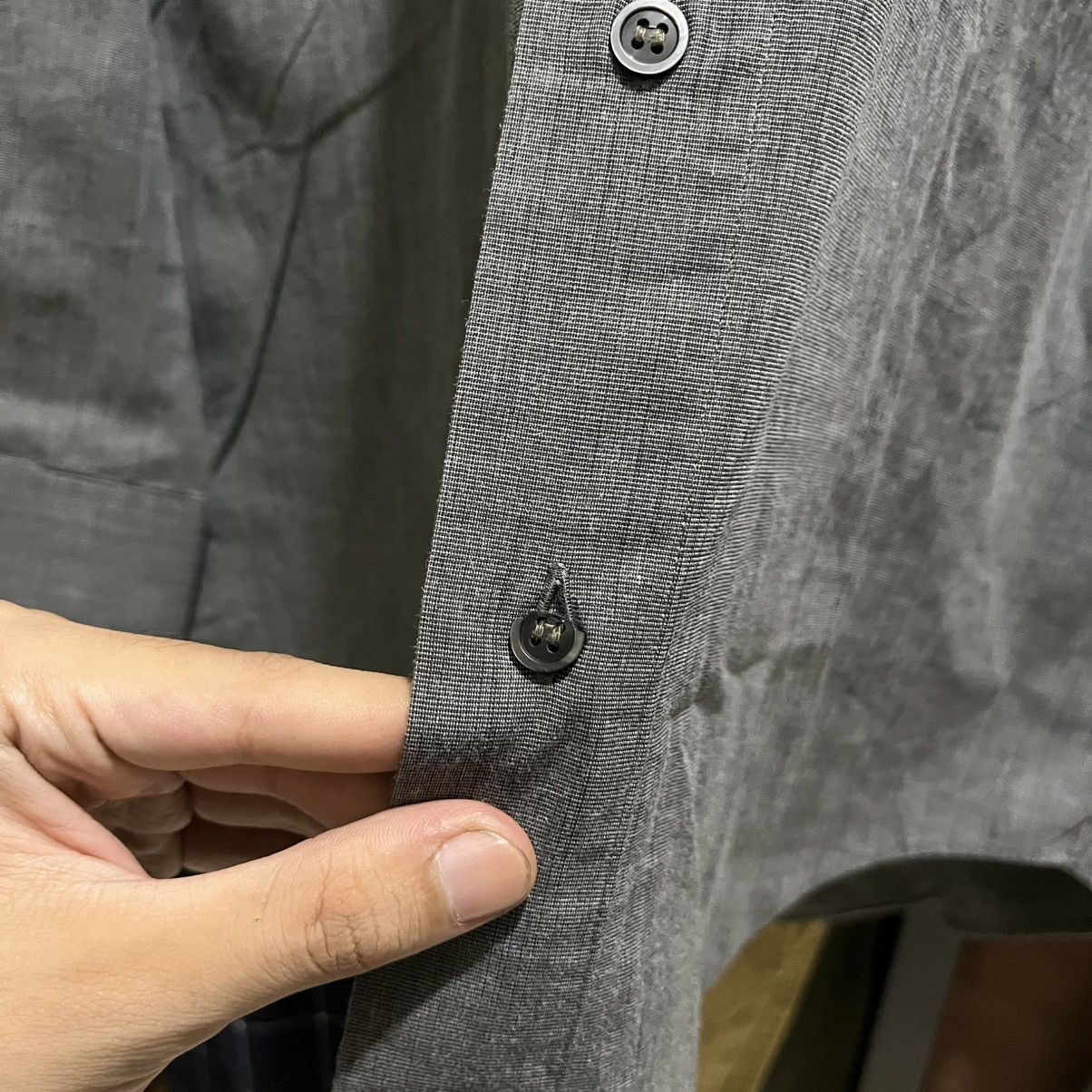 Issey Miyake Issey Miyake Im product Slanted pocket Long Sleeve Button Size US M / EU 48-50 / 2 - 9 Thumbnail